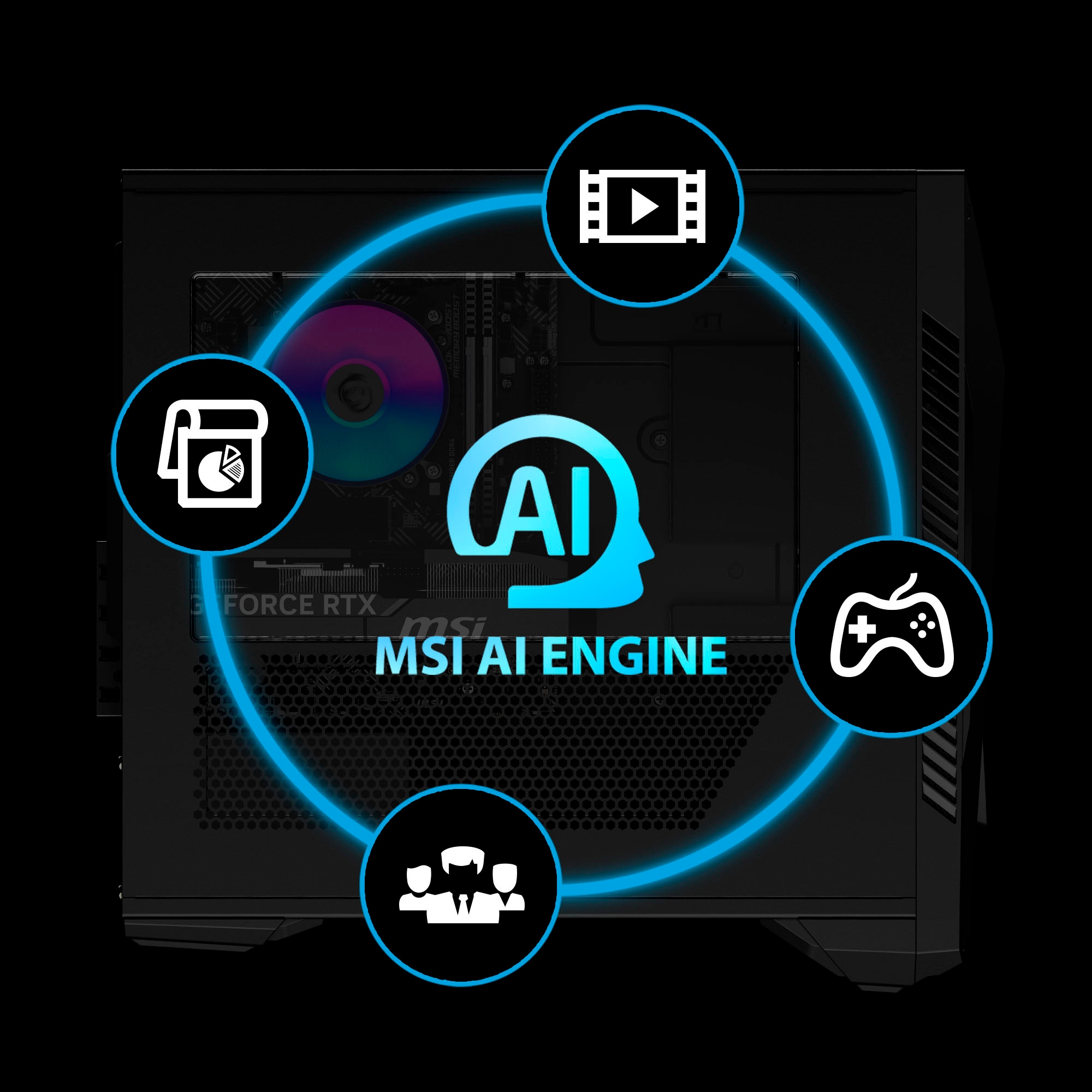 MSI Gaming-PC »MAG Infinite S3 14NVM55-3025DE RTX 5060 Ti 8GB«