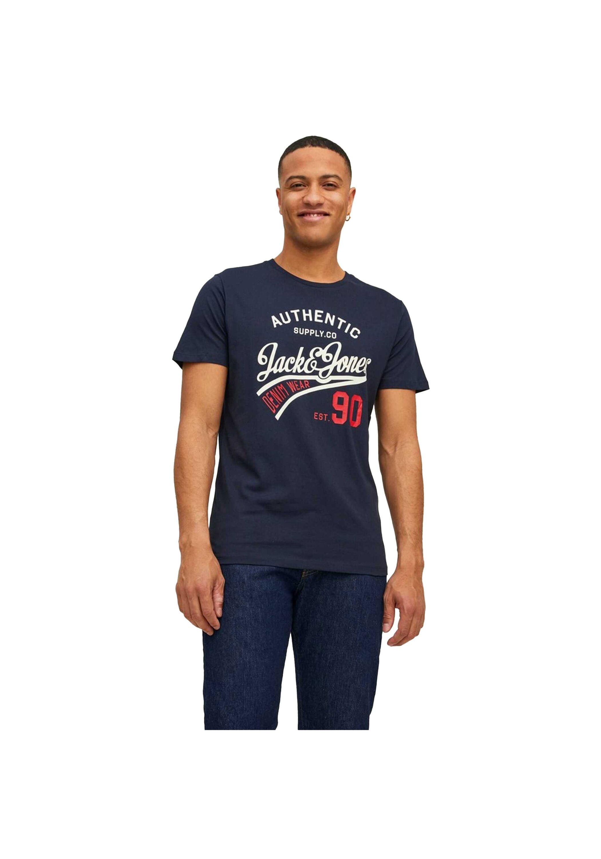 Jack & Jones T-Shirt »T-Shirt JJETHAN TEE CREW NECK 3PK 3er Pack«