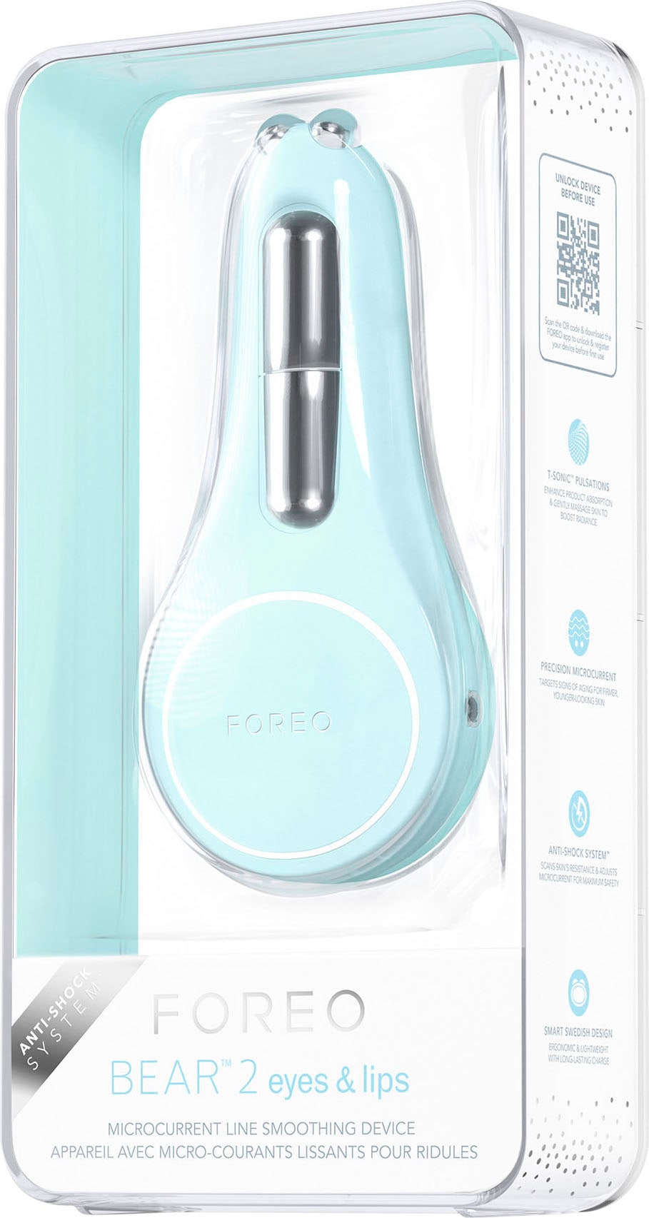 FOREO Anti-Aging-Gerät »BEAR™ 2 eyes & lips«