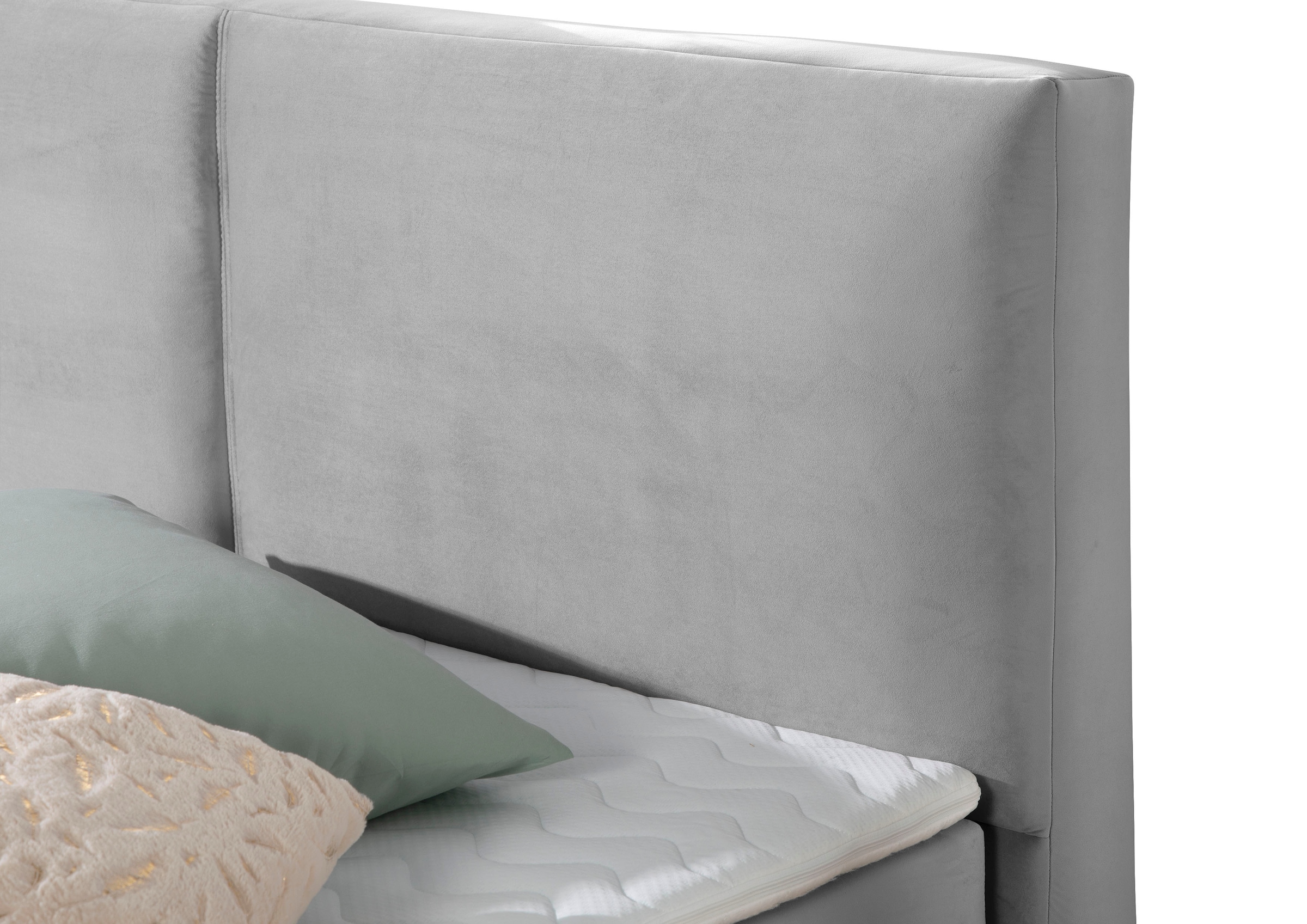 Guido Maria Kretschmer Home&Living Boxspringbett »Wehma«, inkl. Topper in 3 verschiedenen Matratzen, auch in Samtstoff