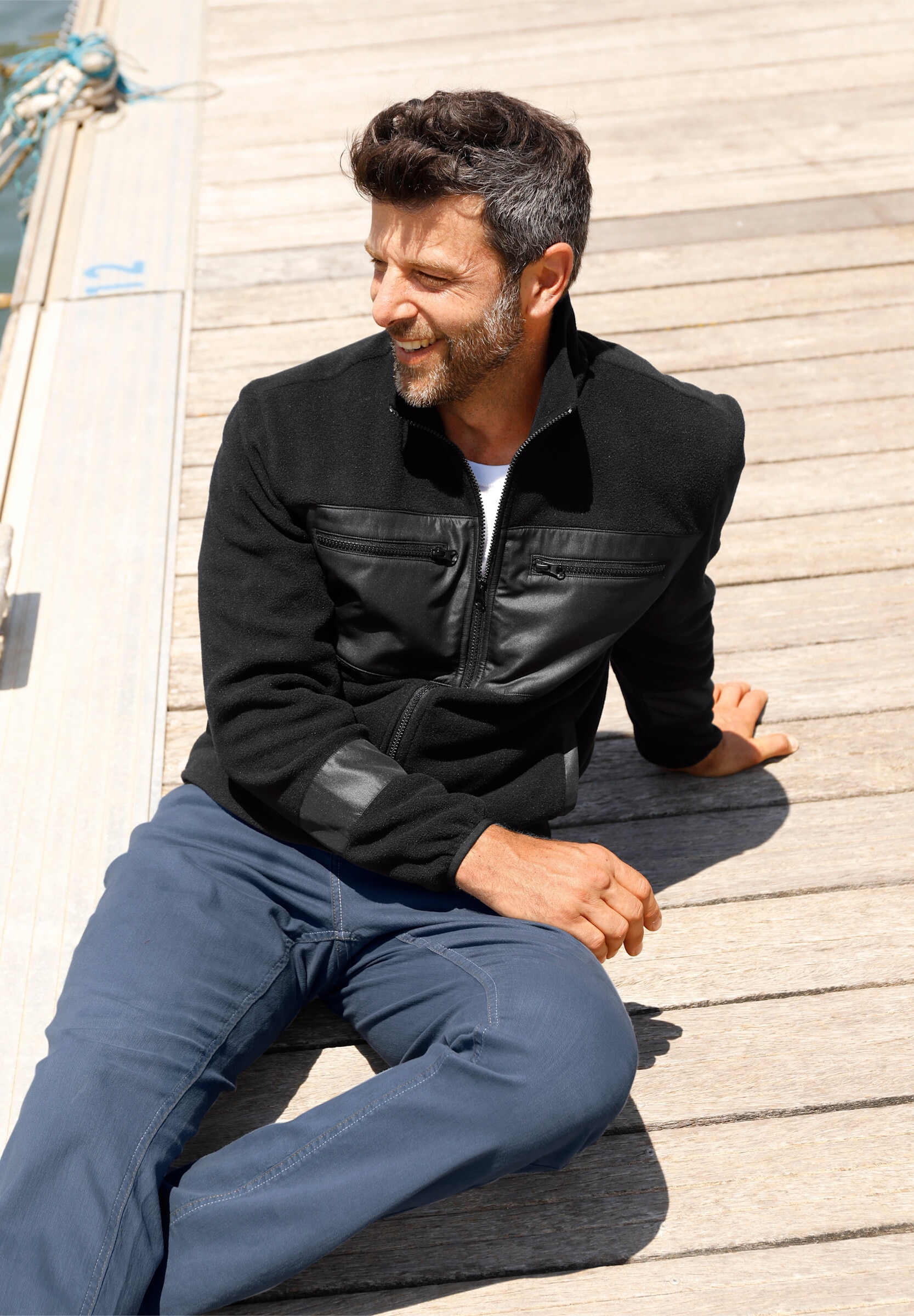 Witt Fleecejacke »Fleece-Jacke Fleecejacke mit 4 Taschen«