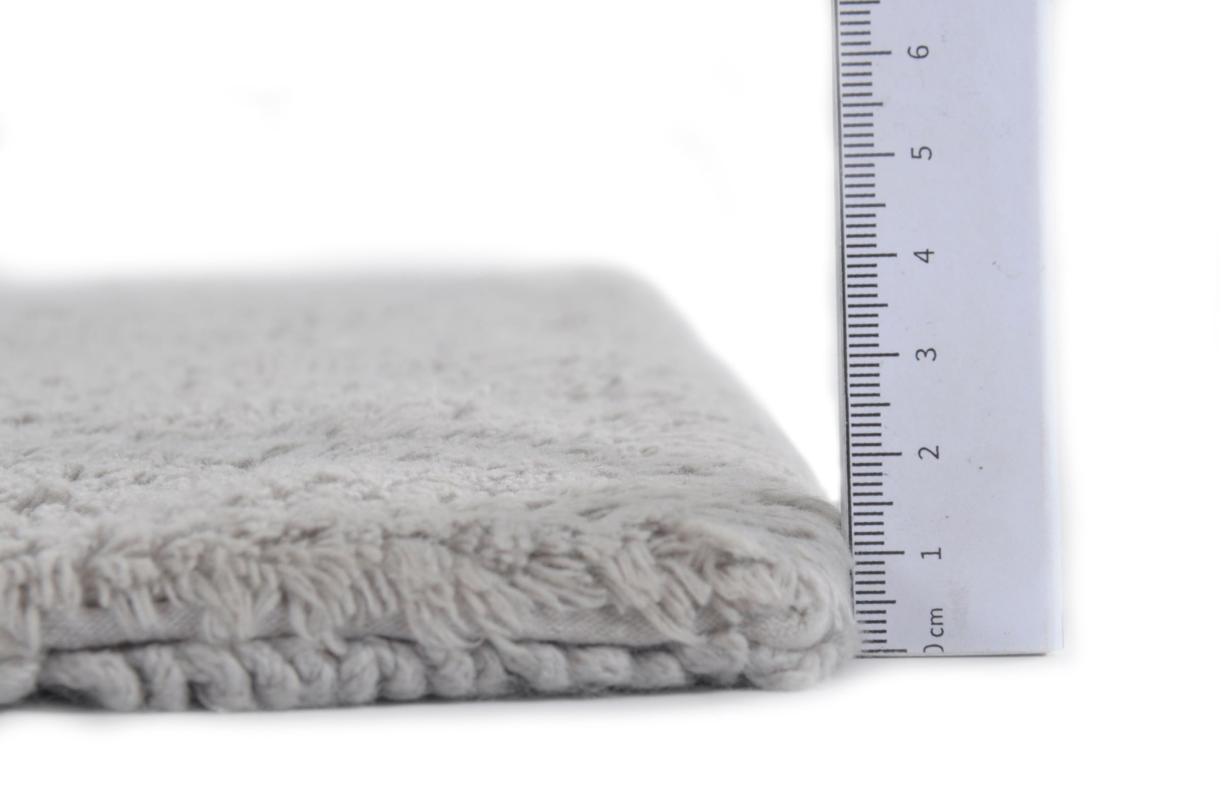 TOM TAILOR HOME Badematte »Cotton Double Uni«, beidseitig nutzbar-fußbodenheizungsgeeignet-strapazierfähig, Badteppich, Uni Farben, rechteckig & quadratisch erhältlich