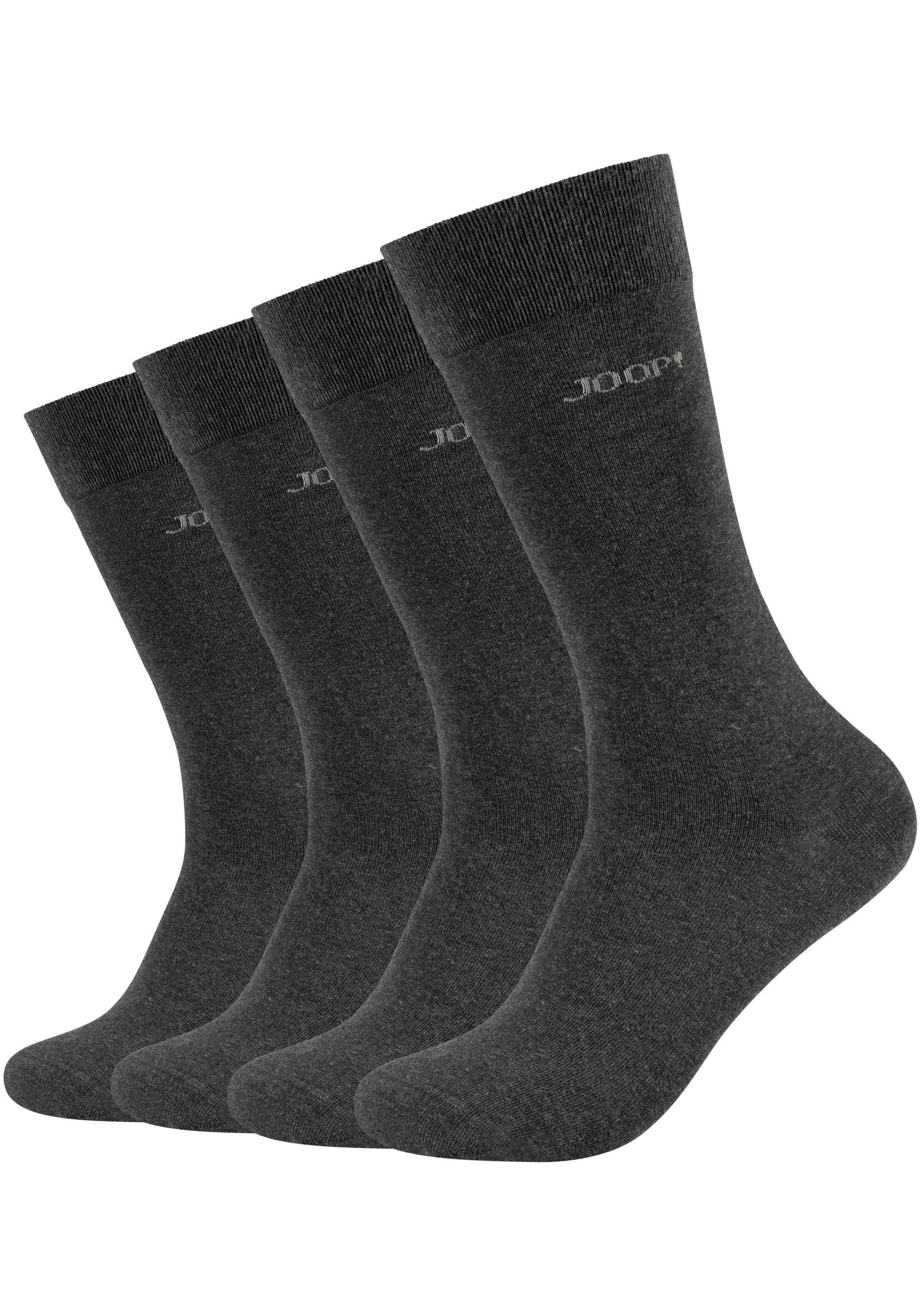 Socken, (4er Pack), Premium Essentials, verstärkte Ferse, haltbare Spitze