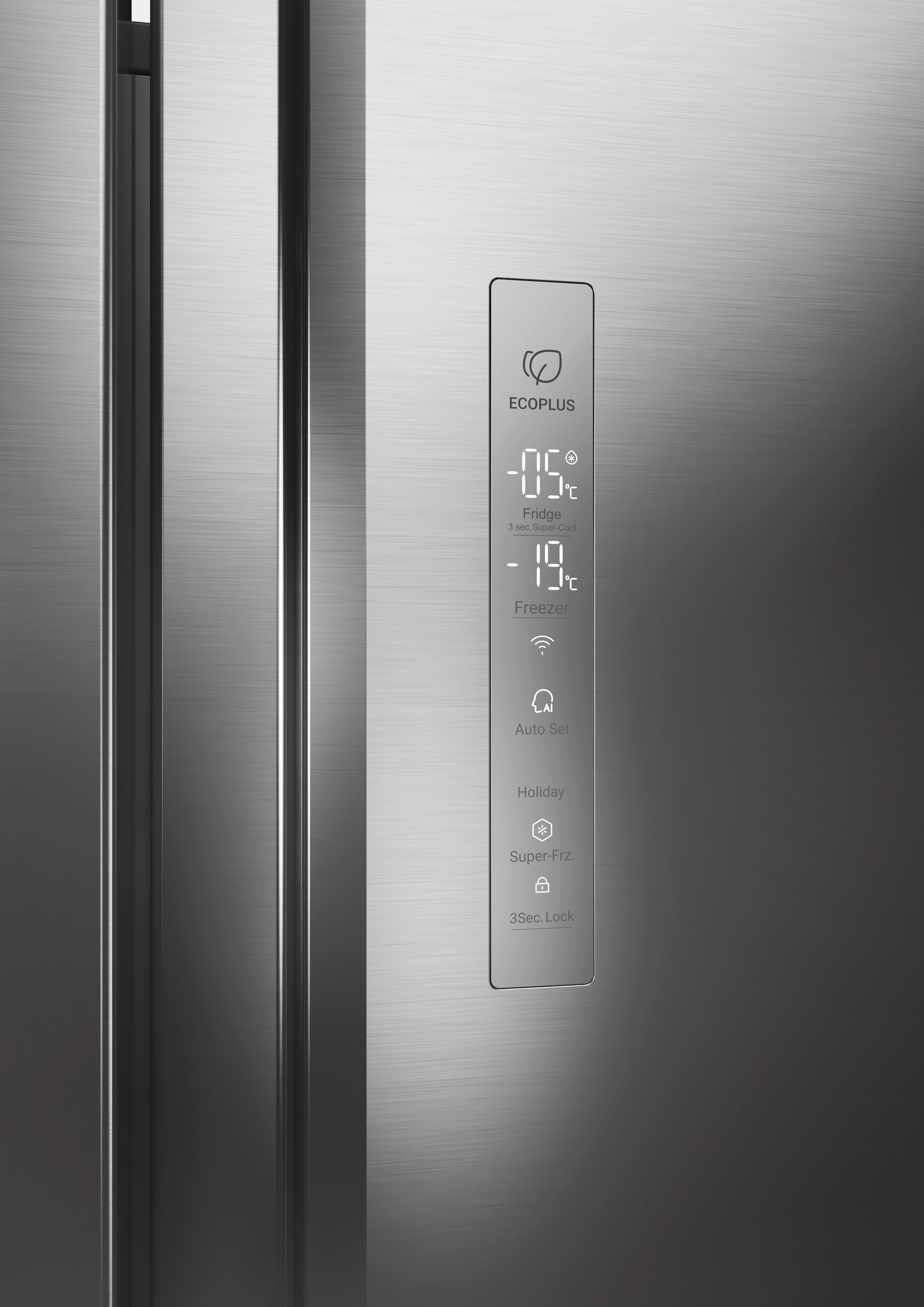 Haier Side-by-Side SBS Series 7 »HSW79F18ANMM«, XXL-Kapazität: Über 600 Liter Fassungsvermögen