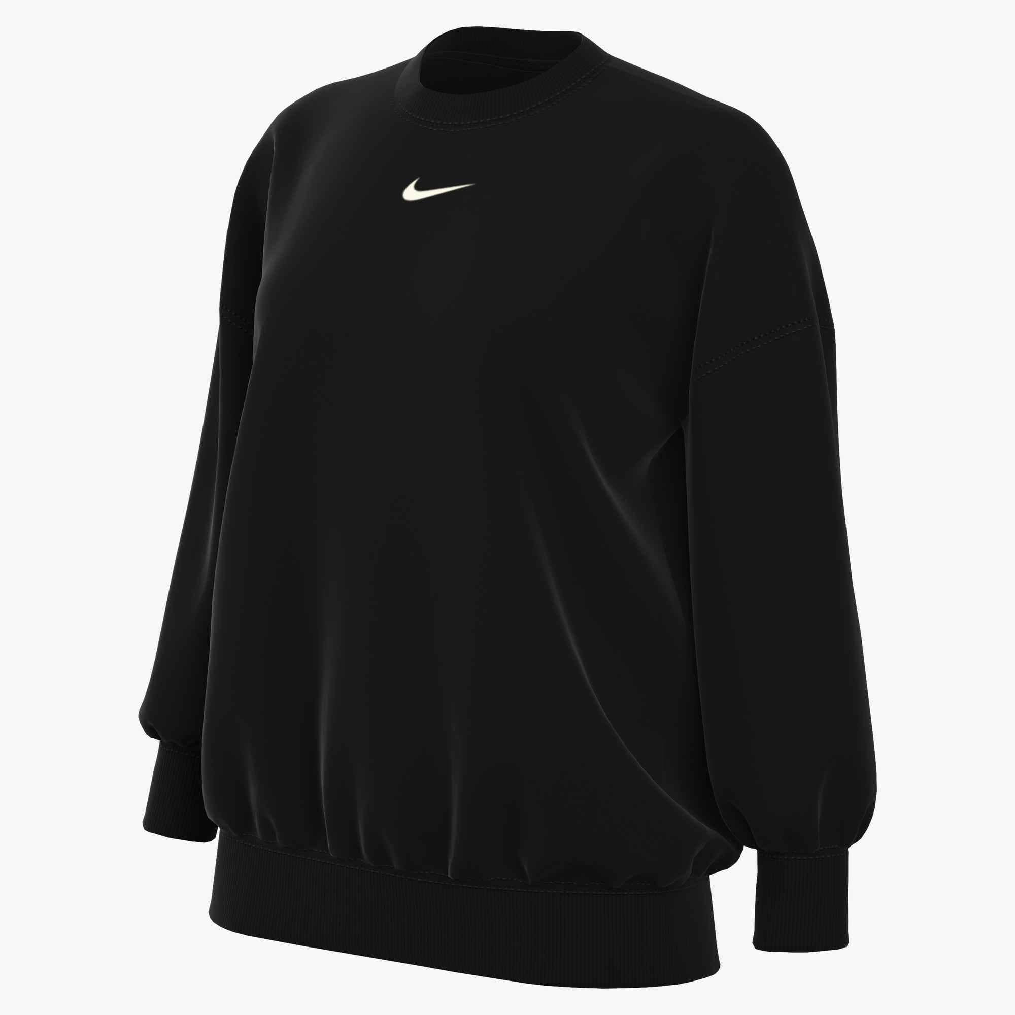 Nike Sportswear T-Shirt »W NSW PHNX FLC OS LONG CREW« Oversize Passform, für Erwachsene, sportlicher Stil