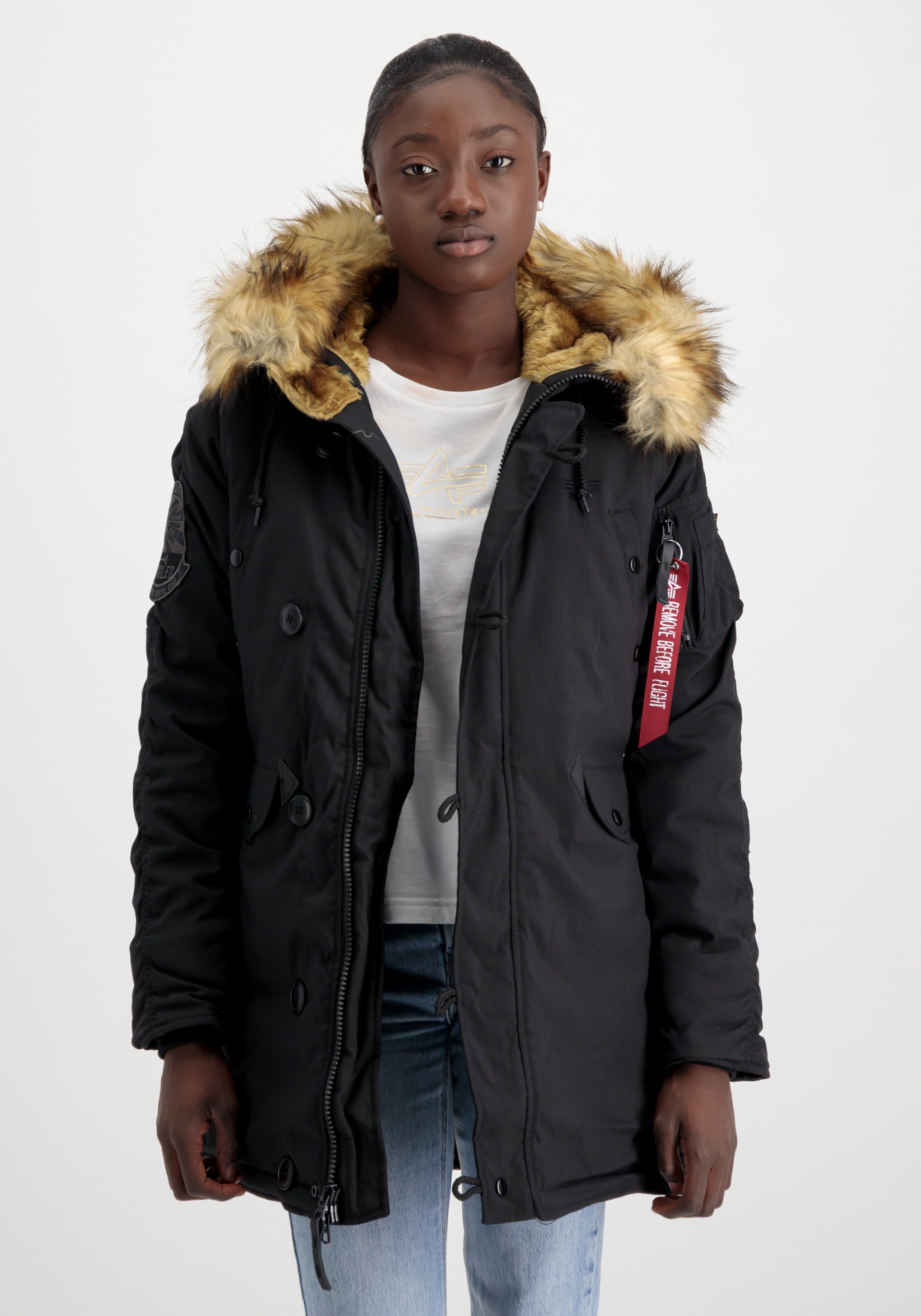 Alpha industries shop women parka