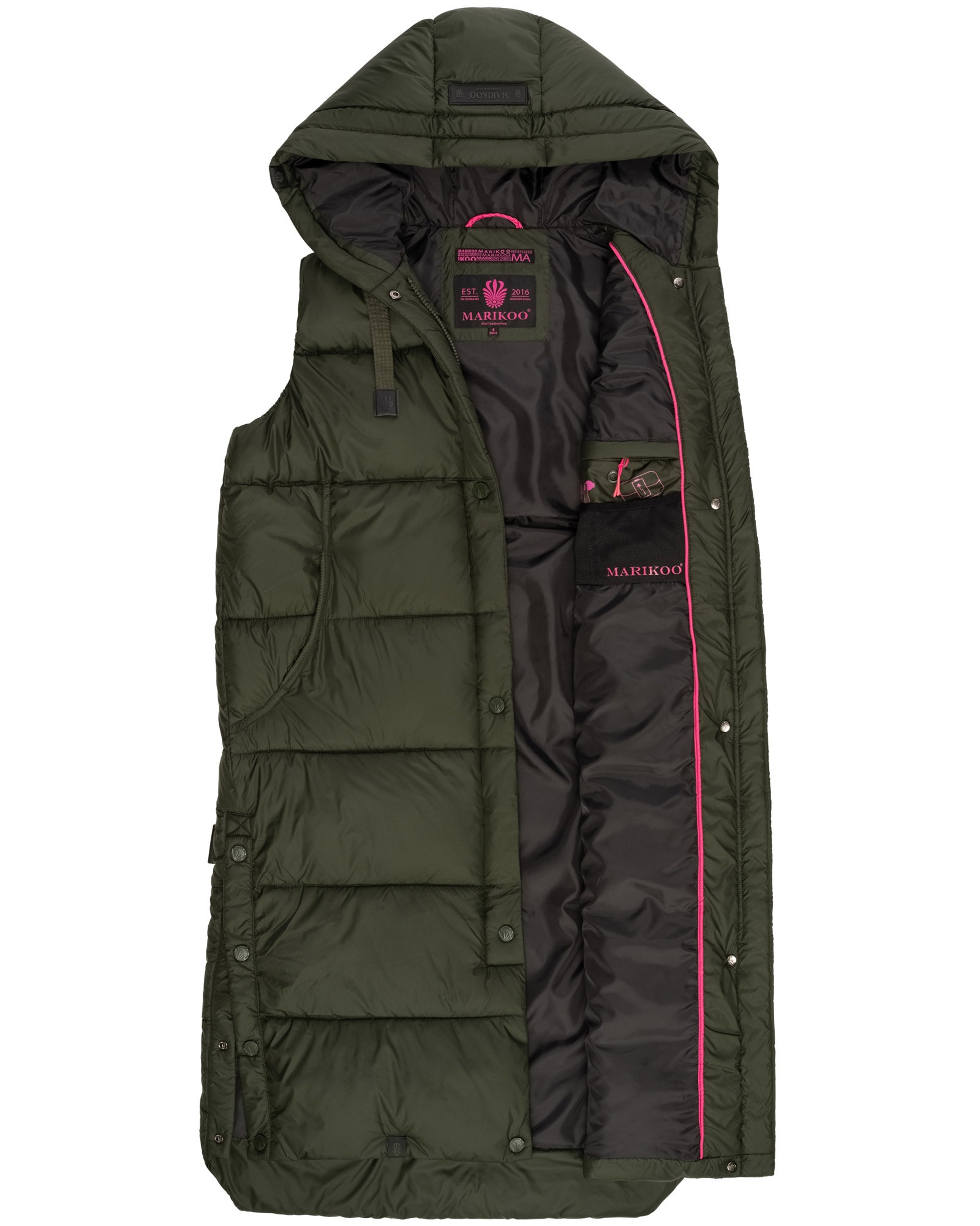 Marikoo Steppweste »Marikoo Sayorii Damen Winter Weste B967«