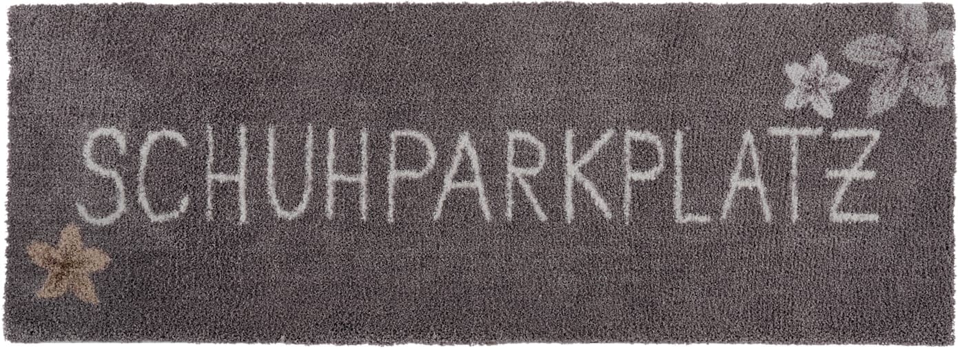 Akzente Feel Fußmatte rechteckig 7 mm Höhe in grau