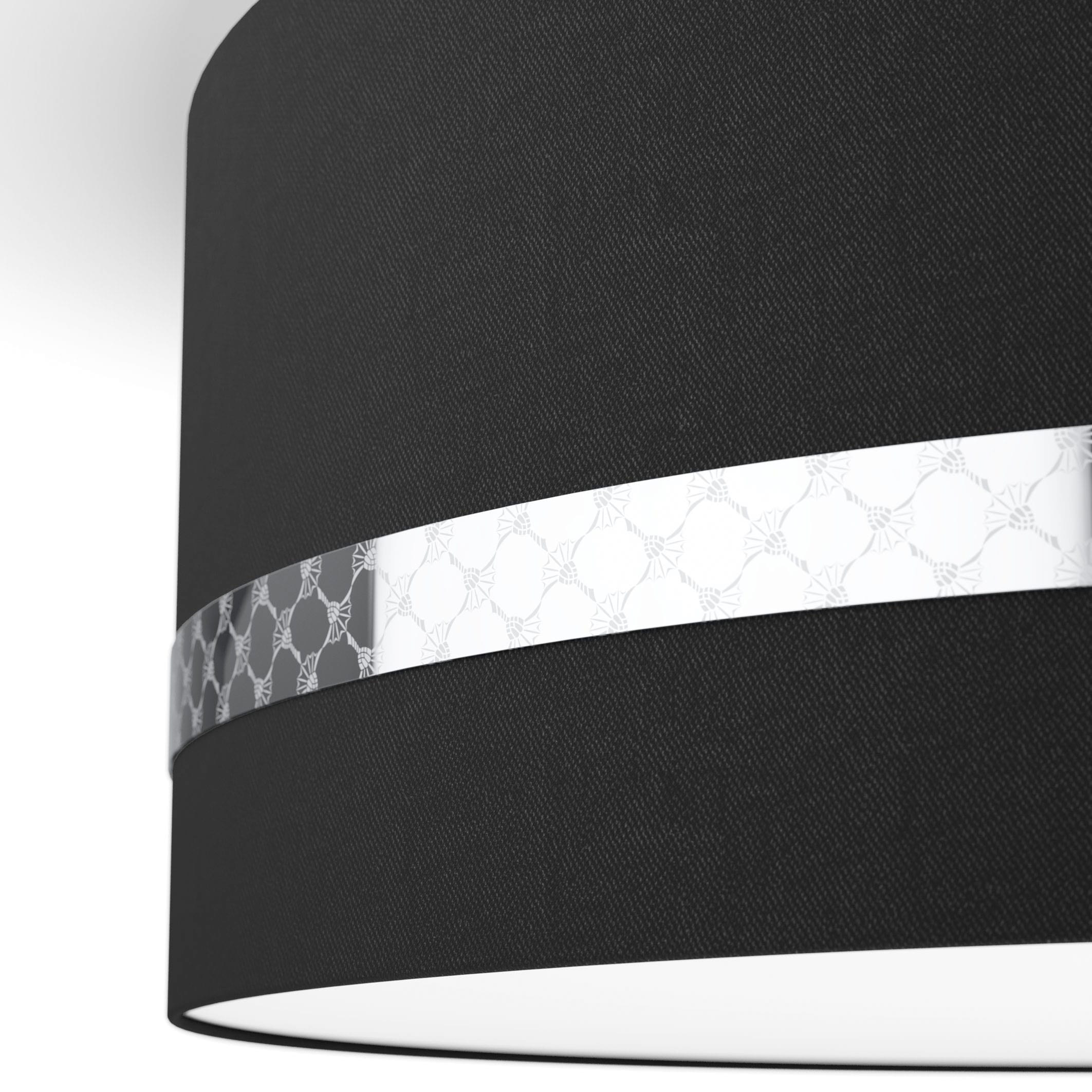 Joop! Deckenleuchte »ROUND LIGHTS«, mit bestellen eingelassenem rundem Textil-Leuchtenschirm OTTO online bei Metall-Dekorband und