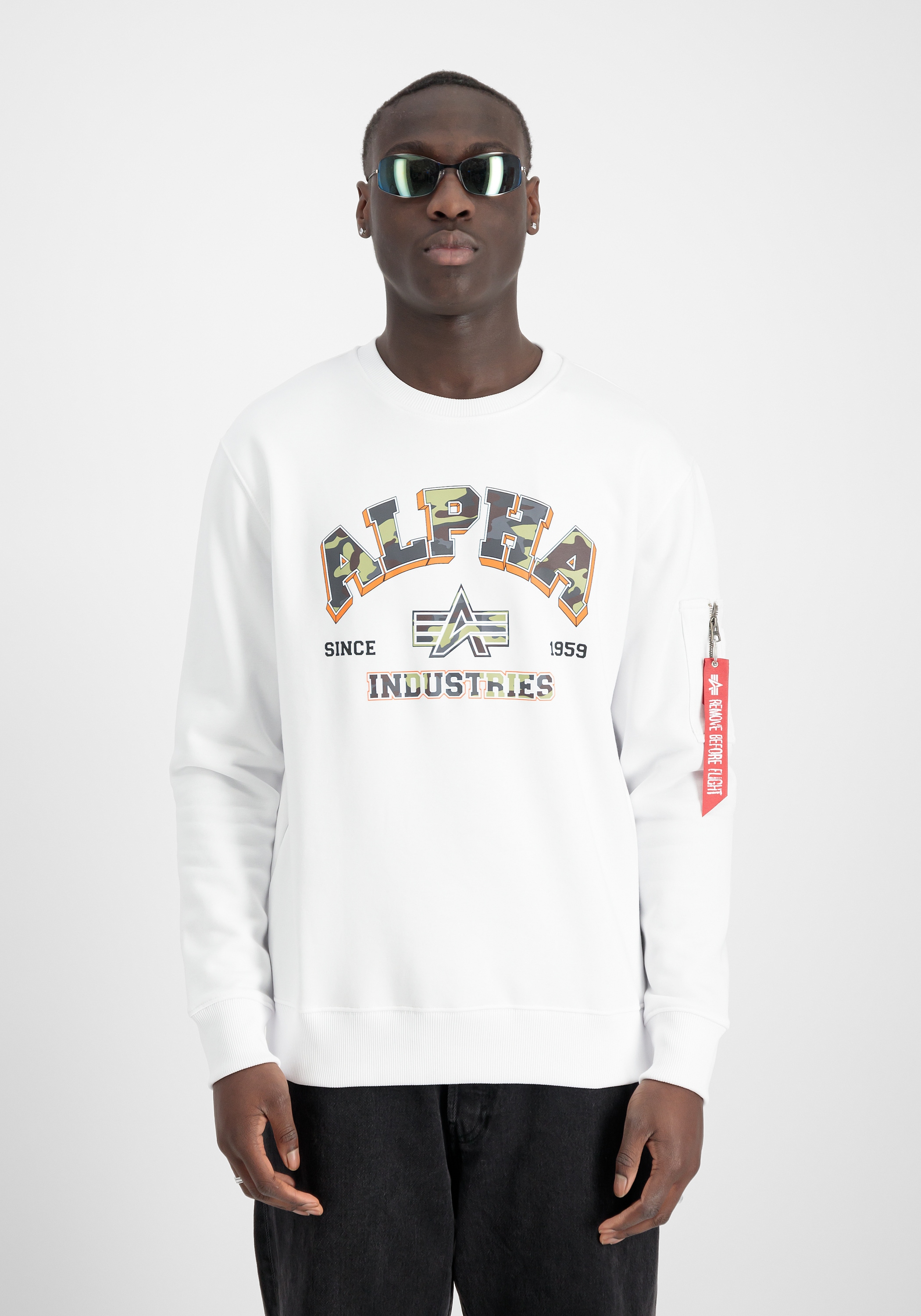 Alpha Industries Sweater »College Camo Sweatshirt Sweatshirt«