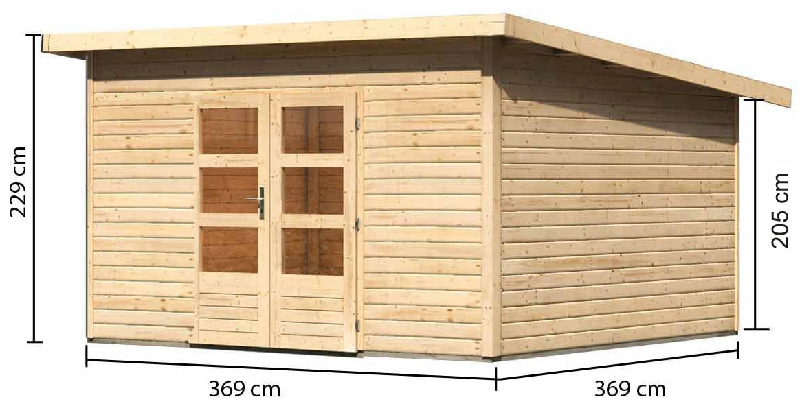 Karibu Gartenhaus »Perlsee 5«