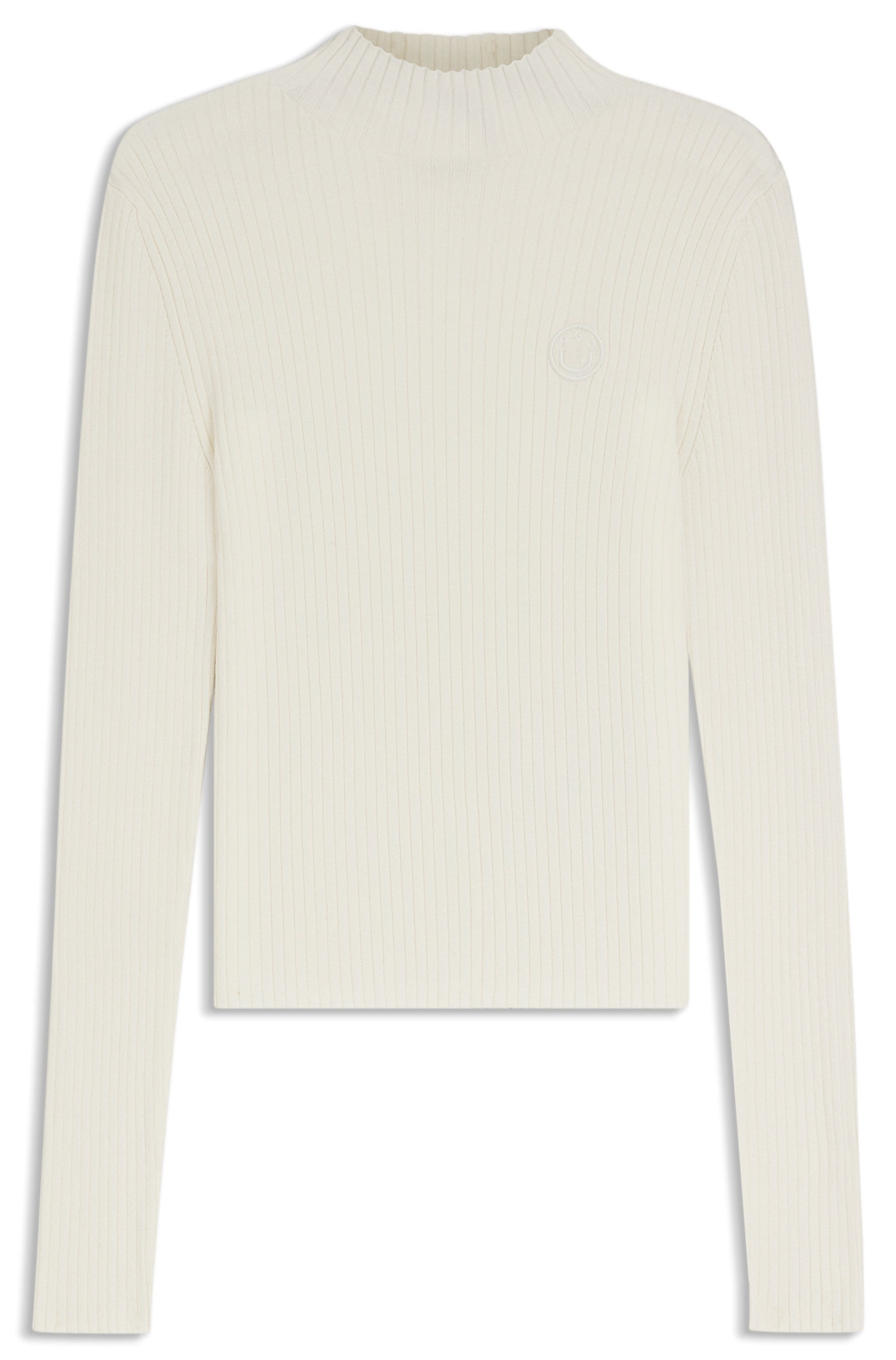 HUGO Blue Stehkragenpullover »Sarmie«, mit Label-Stitching