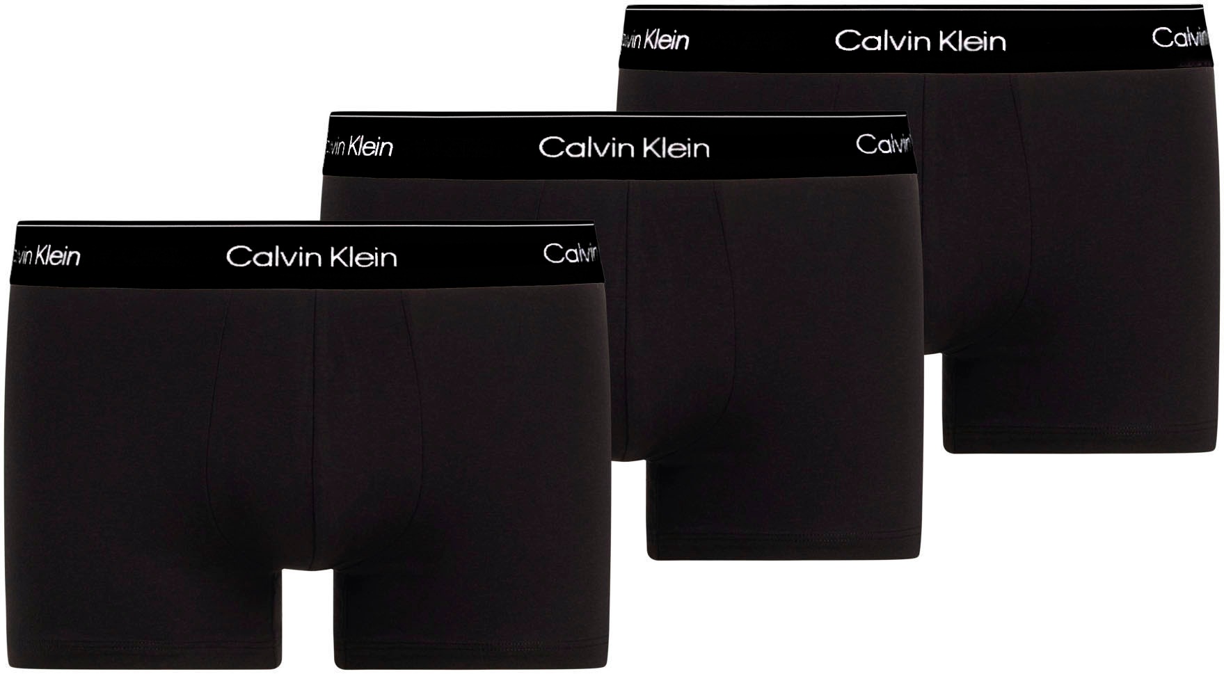 Calvin Klein Underwear Trunk »TRUNK 3 PACK« Packung in schwarz, Größe XL (54)