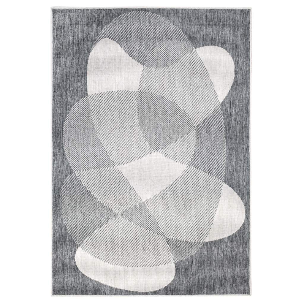 Carpet City Outdoorteppich »DUO RUG 5835«, rechteckig, 5 mm Höhe, Wendeteppich Wetterfest In- & Outdoor, Balkon, Terrasse, Wohnzimmer