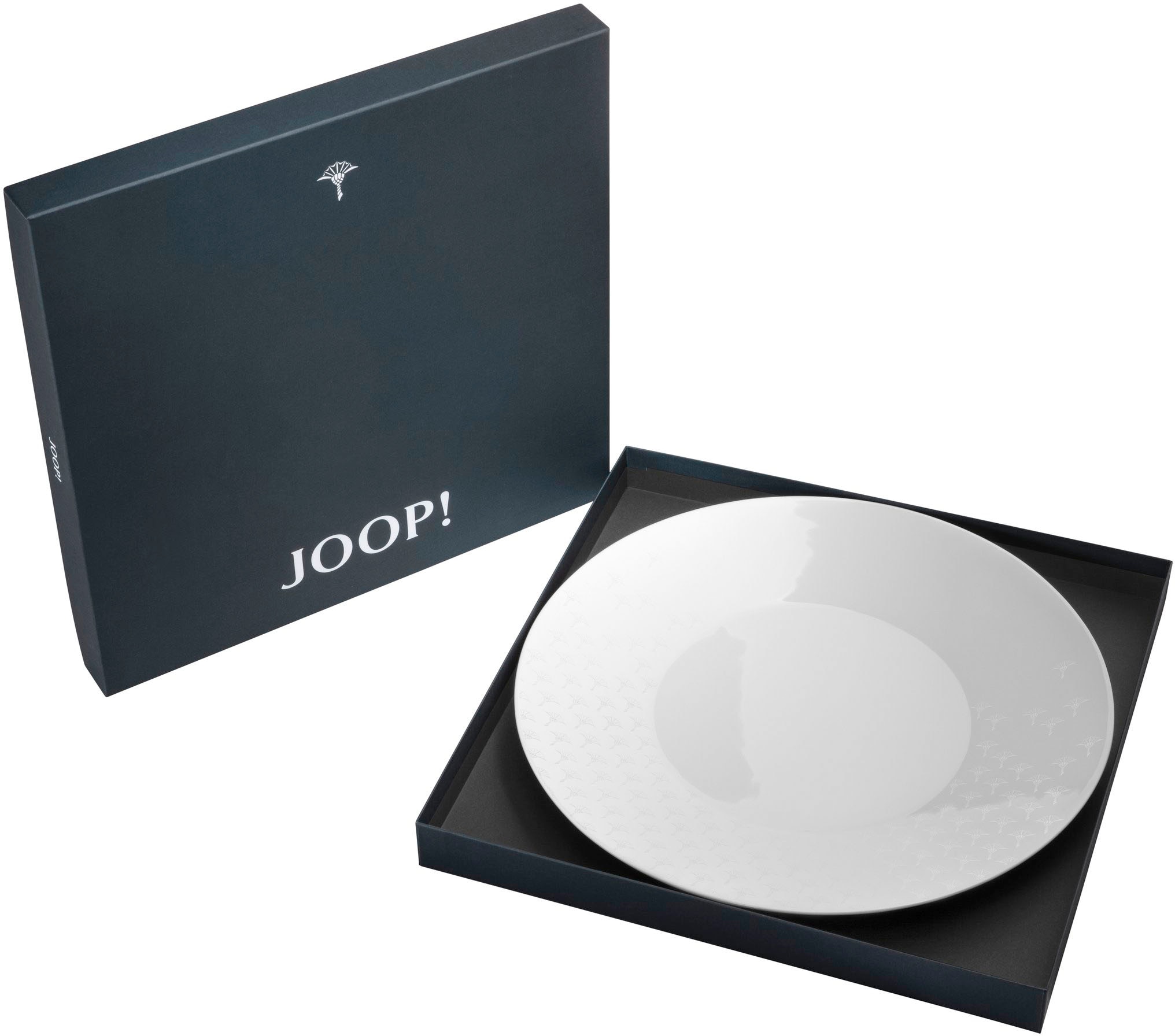 Joop! Platzteller »JOOP! FADED CORNFLOWER«, (1 tlg.), hochwertiges Porzellan  mit Kornblumen-Verlauf als Dekor, Ø 33 cm im OTTO Online Shop