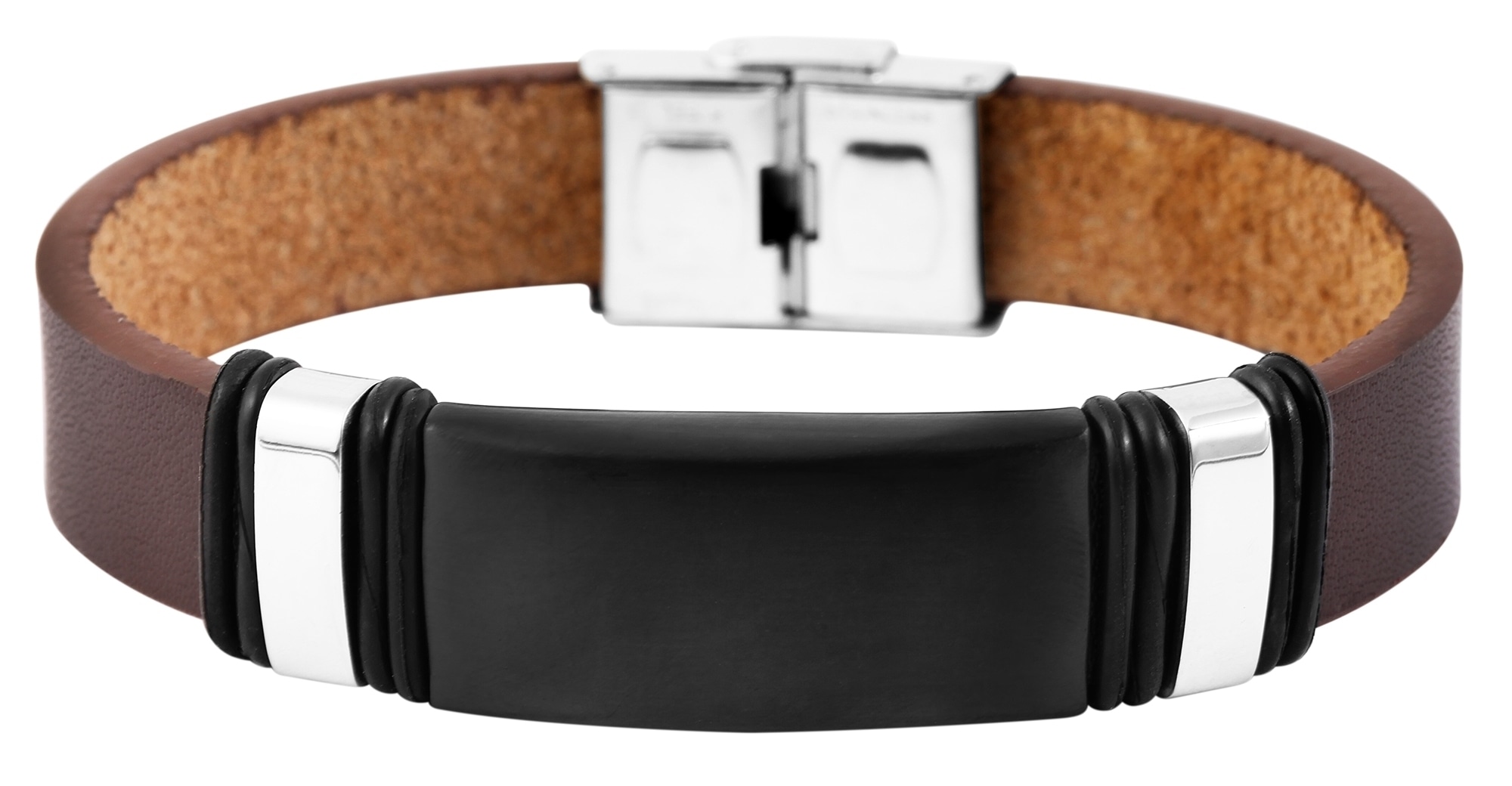 Adelia´s Armband »Damen Armband aus Edelstahl 21 cm«