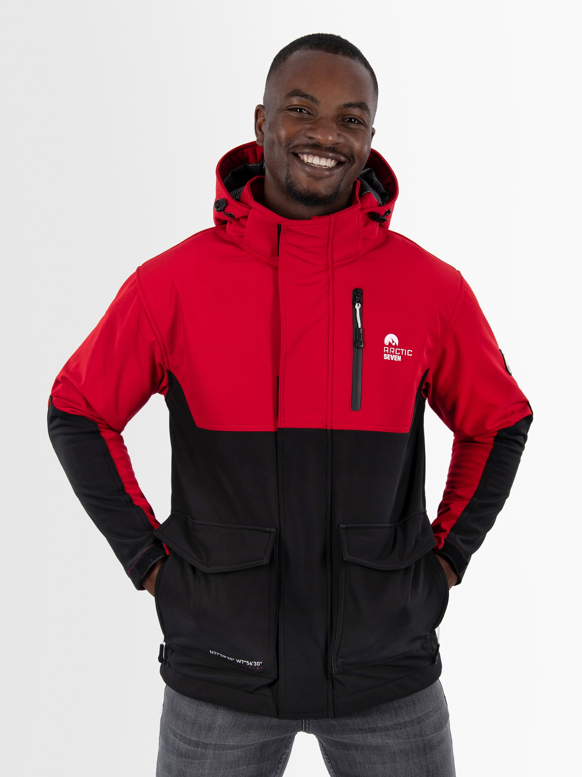 Arctic Seven Softshelljacke »Arctic Seven Herren Softshell Jacke AS303«