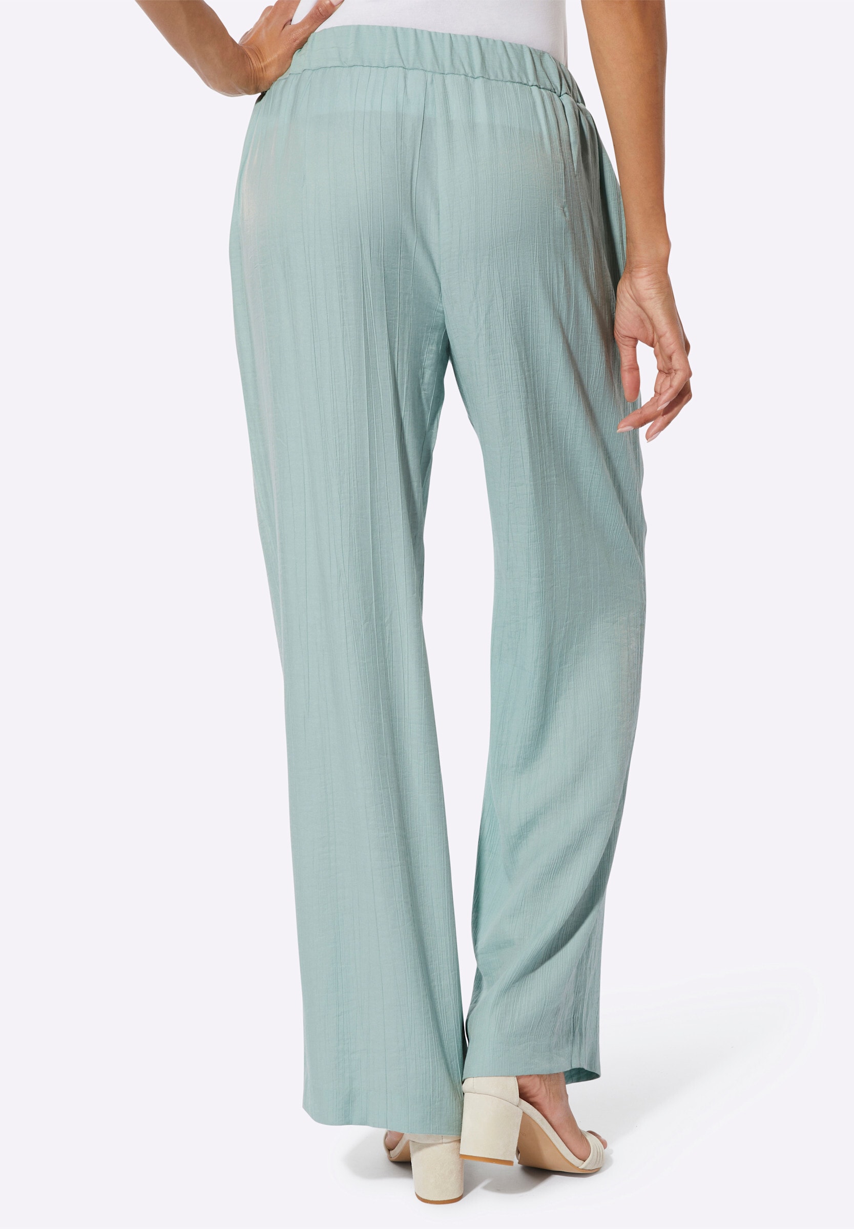 creation L Stoffhose »Hose Schlupfjeans mit modisch weiten Beinen«