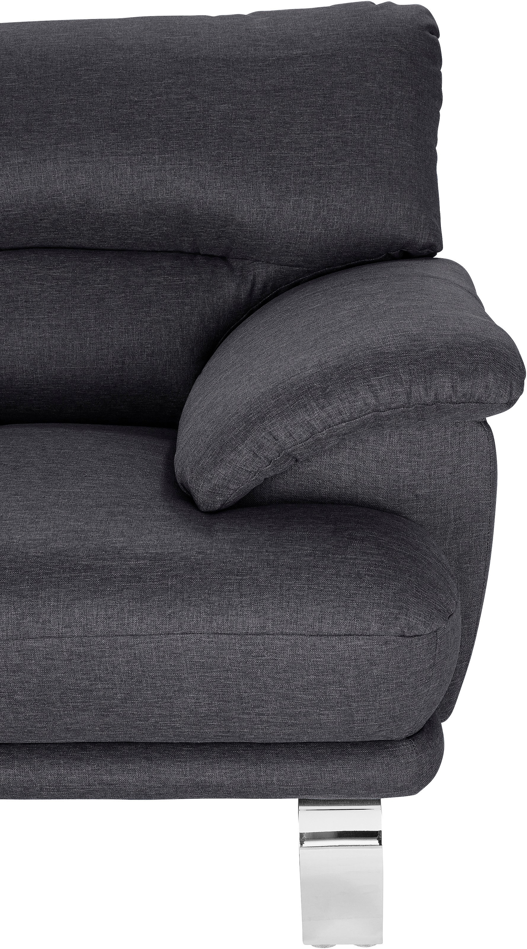 TRENDMANUFAKTUR 3-Sitzer »Cecilia II, mit italienischem Design, tollen Details«, mit tollem Sitzkomfort und Designfuß