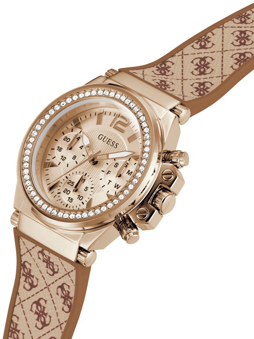 Guess Multifunktionsuhr »CHARISMA«, Armbanduhr, Quarzuhr, Damenuhr