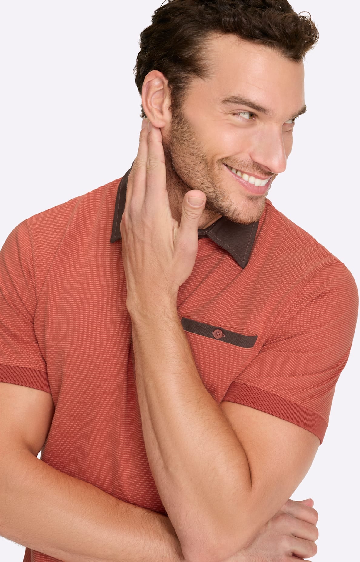 Marco Donati Kurzarmshirt »Kurzarm-Poloshirt« 1 tlg. tlg.