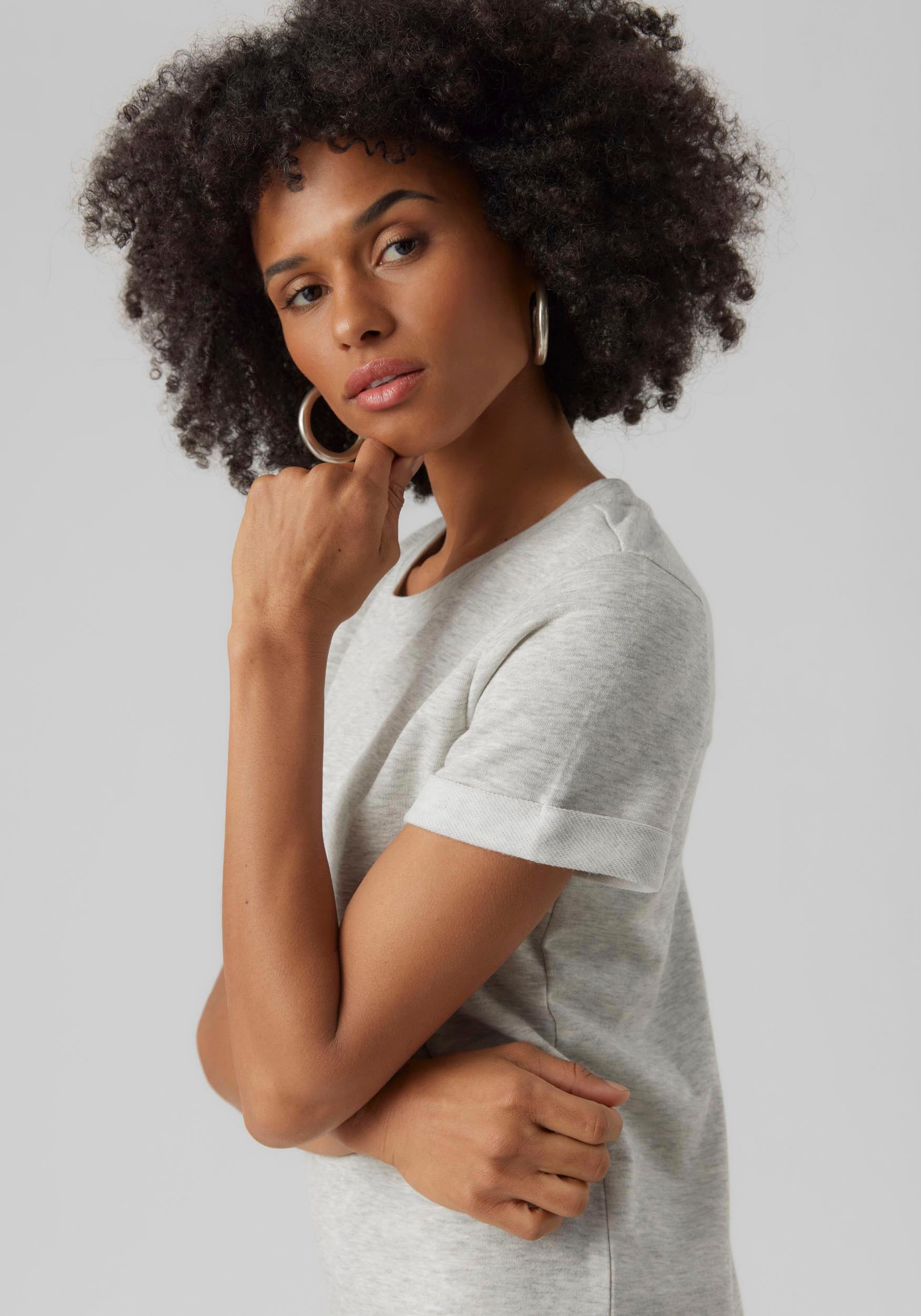 Vero Moda Jerseykleid »VMSASHAMILLA SS SWEAT DRESS NOOS«