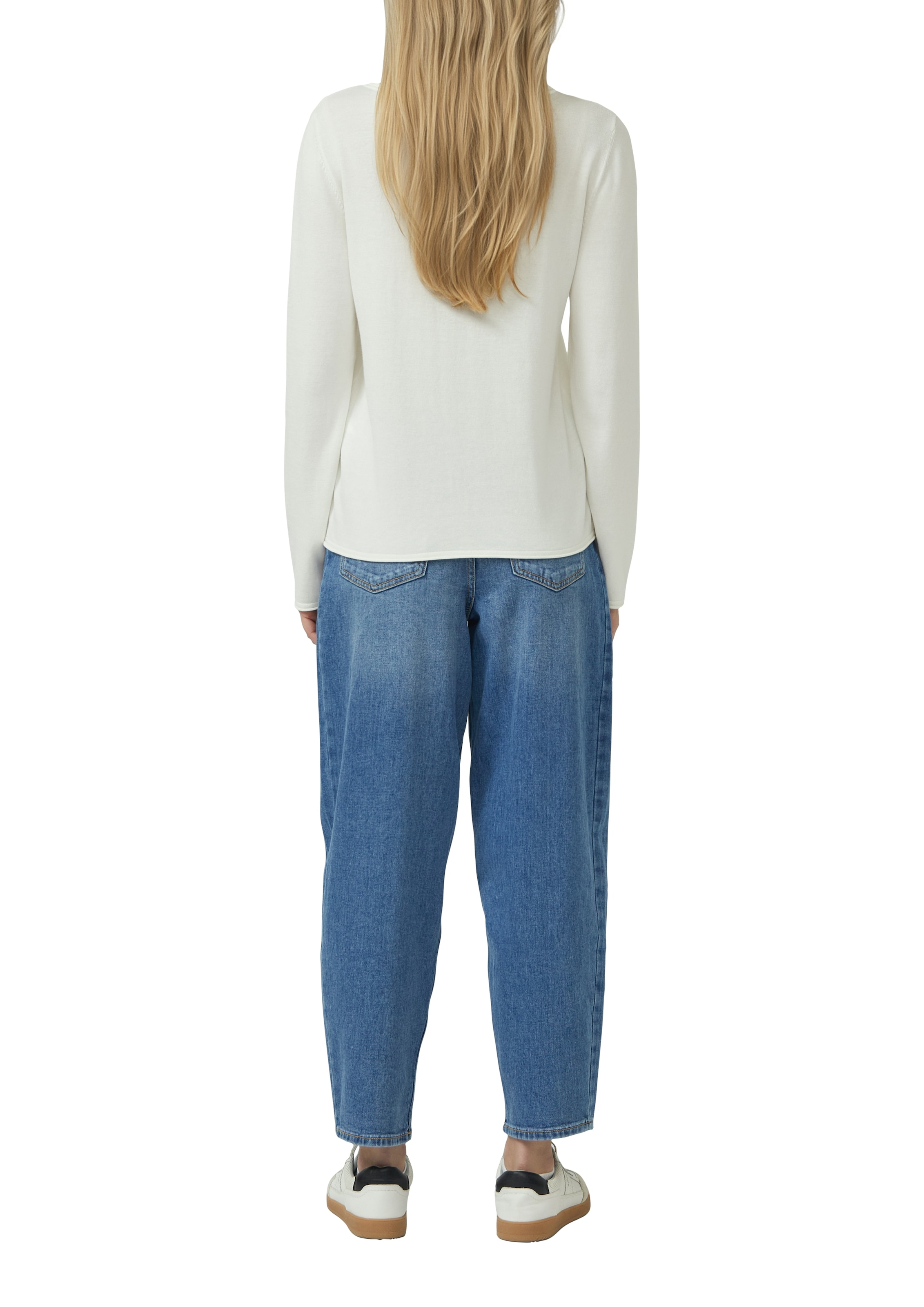 s.Oliver Strickpullover mit U-Boot-Ausschnitt