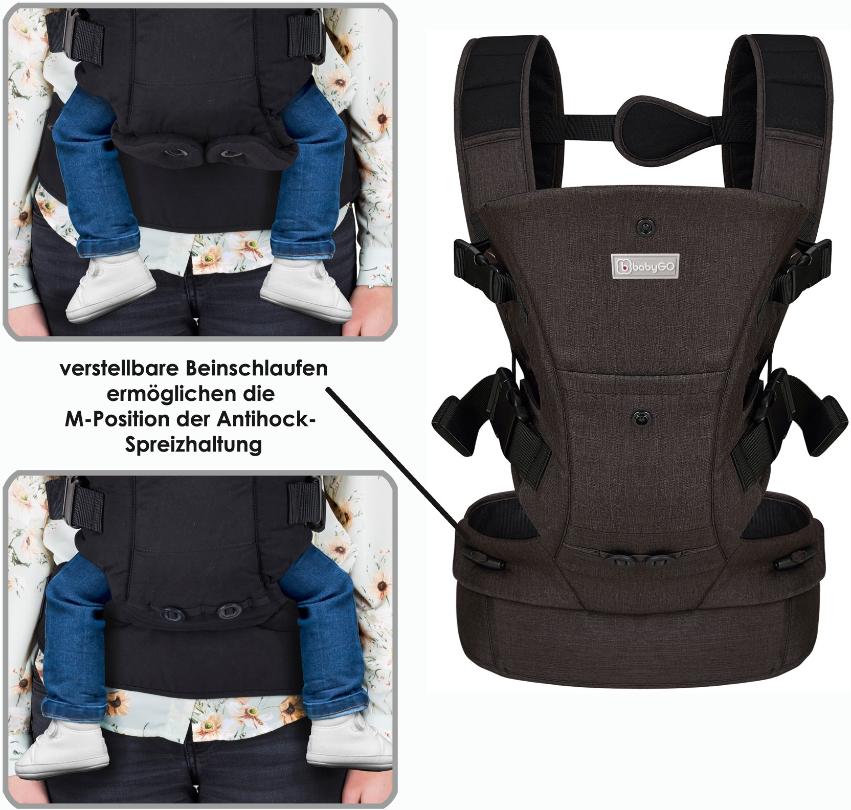 BabyGo Bauchtrage »Babytrage Koala«, bis 15 kg