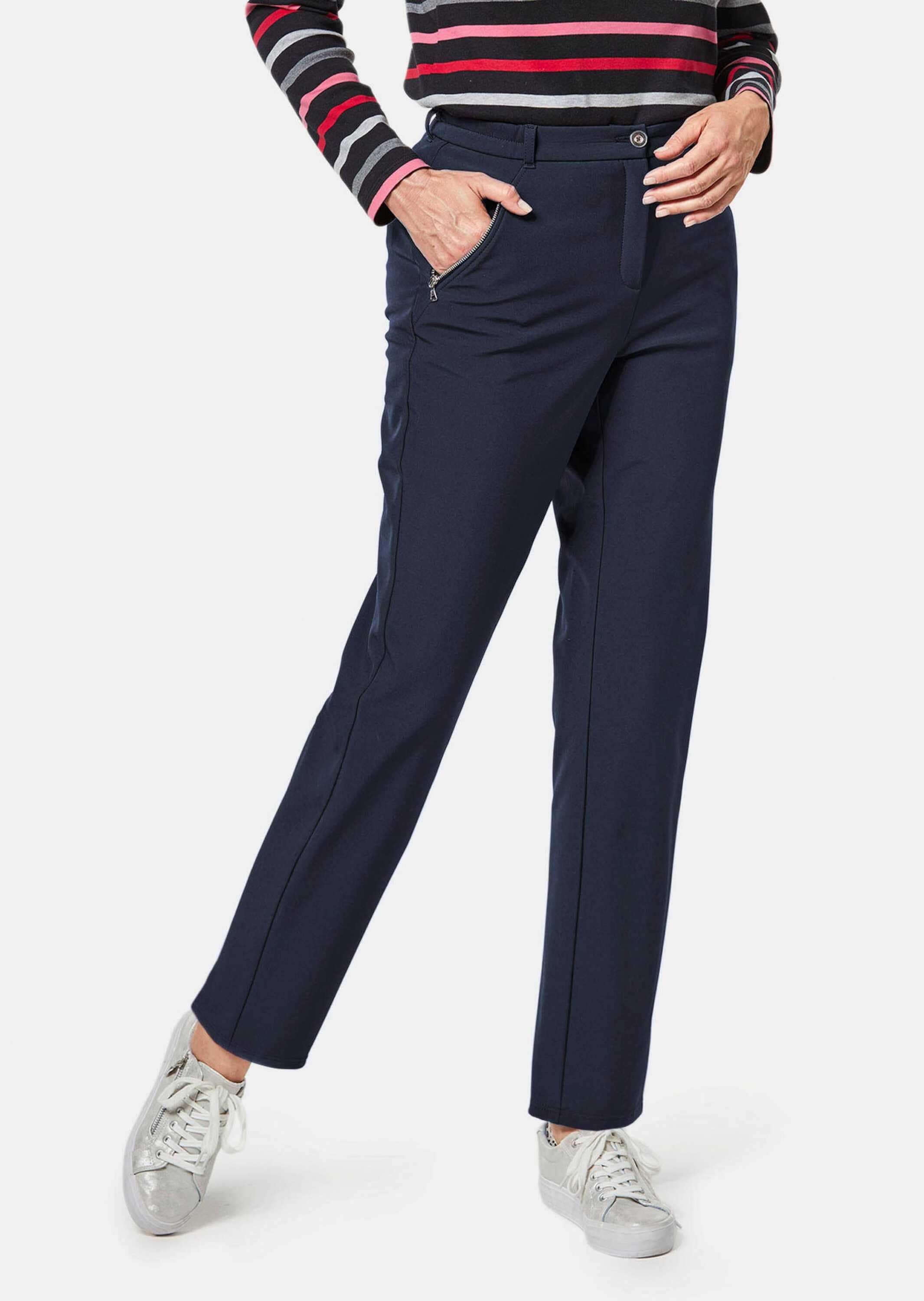 GOLDNER 2-in-1-Hose »Kurzgröße Atmungsaktive Softshell-Hose CARLA«