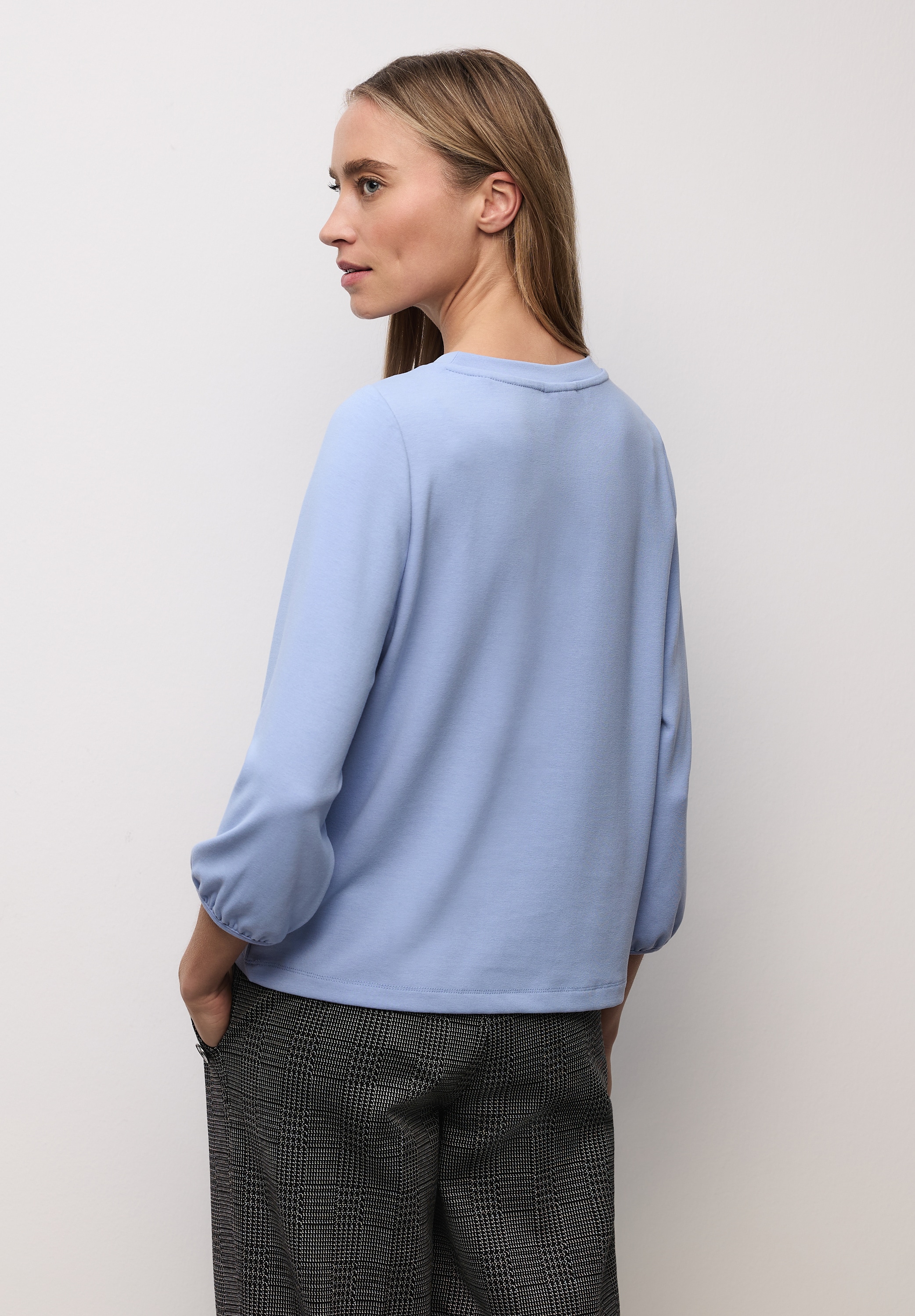 STREET ONE 3/4-Arm-Shirt mit elastischem Bündchen