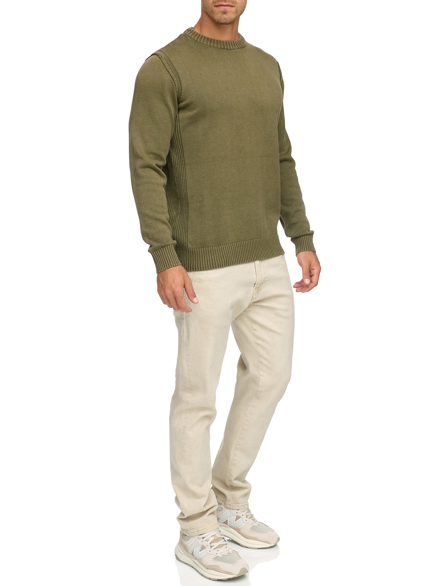 Indicode Rundhalspullover »INNiels O-neck«