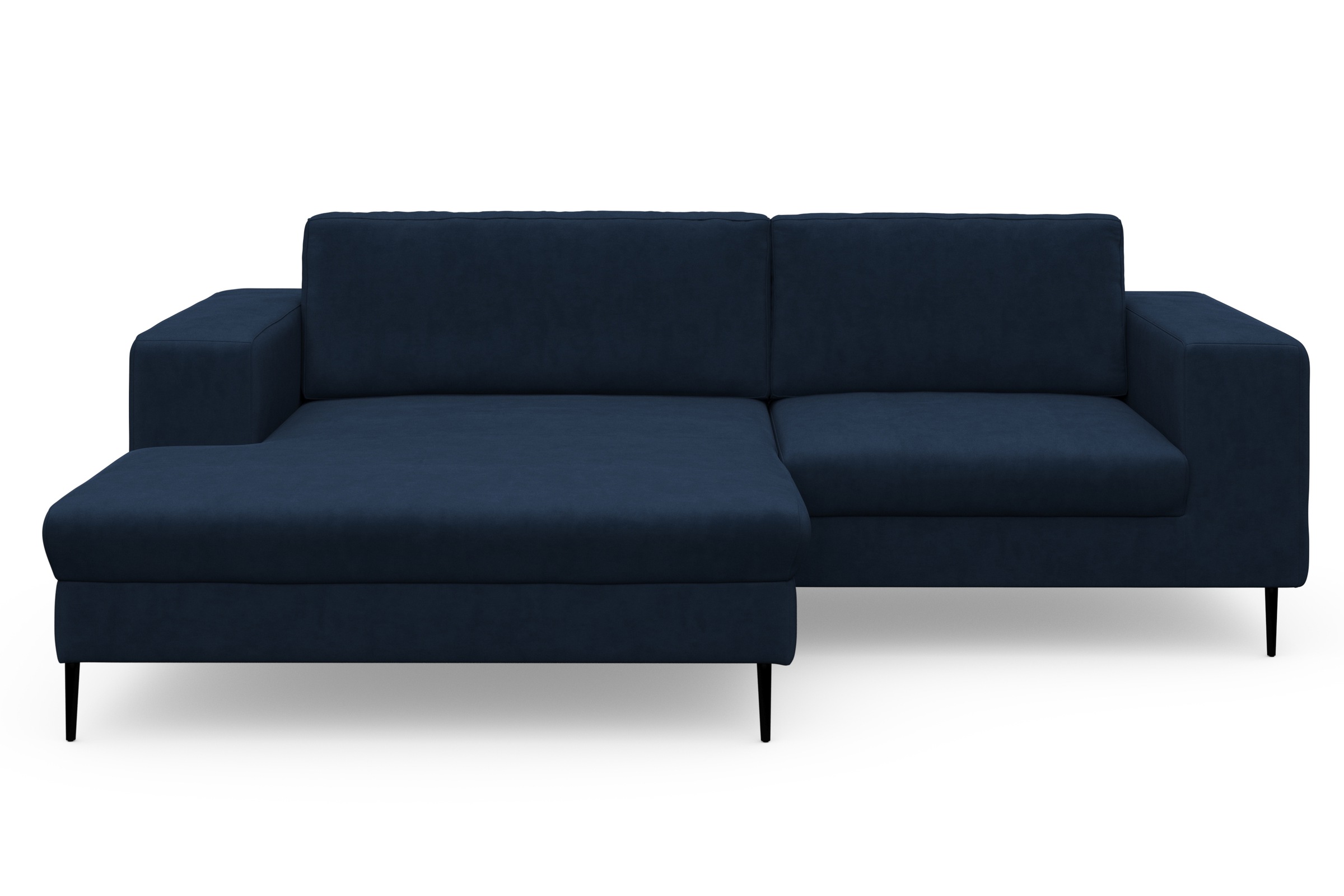 DOMO collection Ecksofa »Modica kompakt und elegant, Breite 244, L-Form«, moderne Optik mit extrabreiter Recamiere, auch in Cord