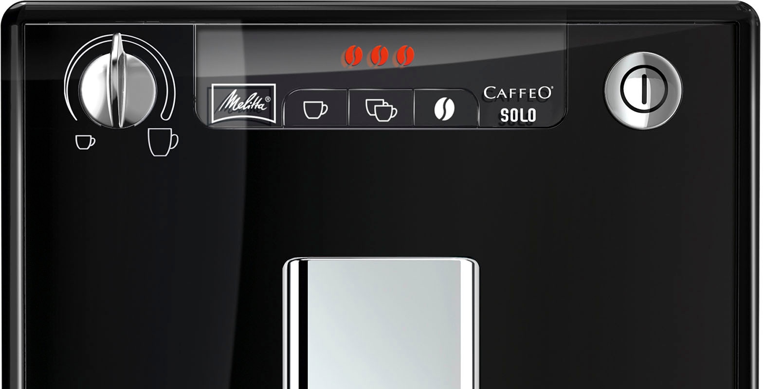 Melitta online 20cm Kaffeevollautomat Perfekt crème breit nur OTTO & bei Espresso, jetzt »Solo® E950-201, schwarz«, Café für