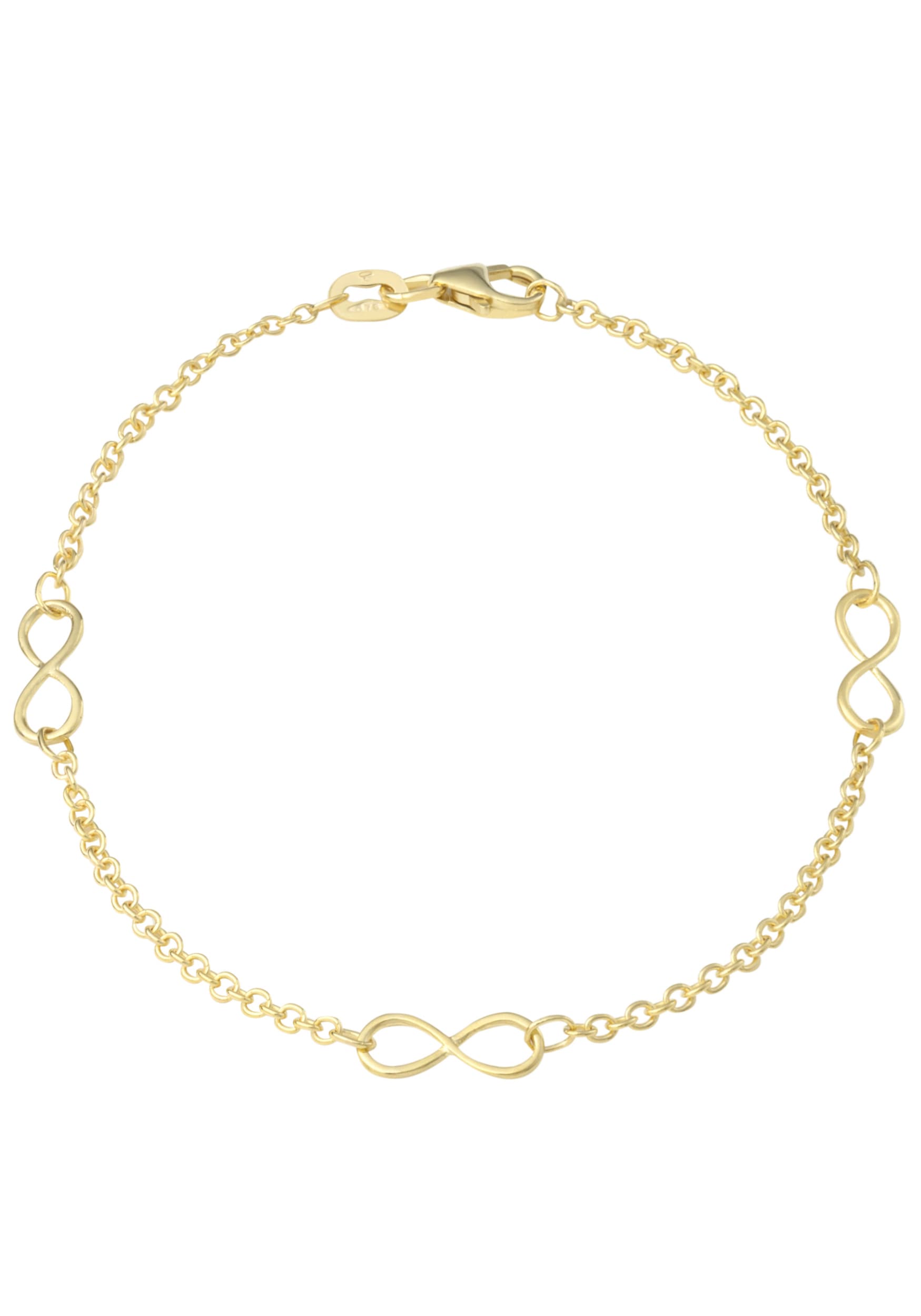 Amor Goldarmband »Infinity/Unendlichkeitsschleife, 2014471«, Gold 375  bestellen bei OTTO