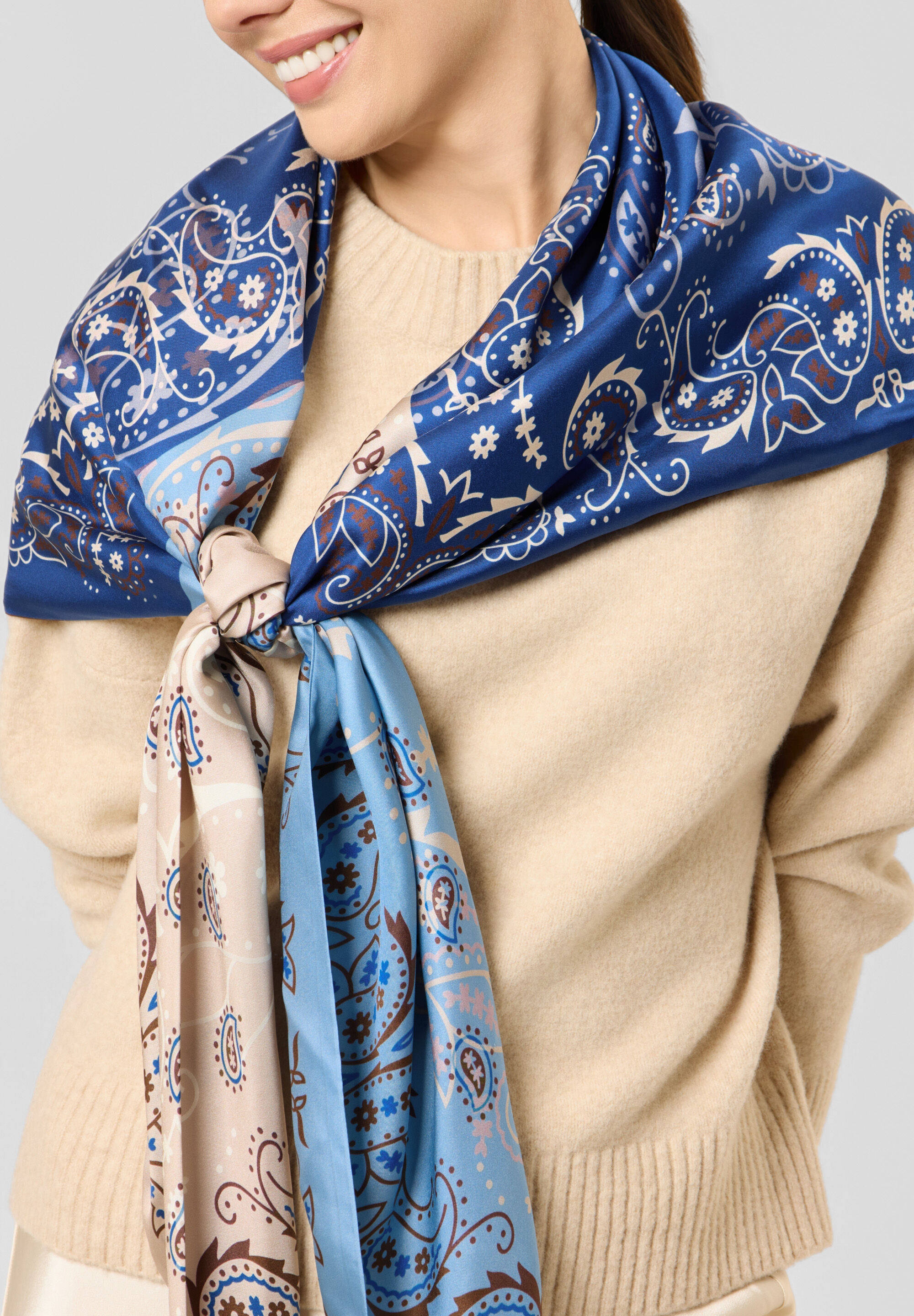 Codello Dreieckstuch »Codello Tuch« mit Paisley-Muster