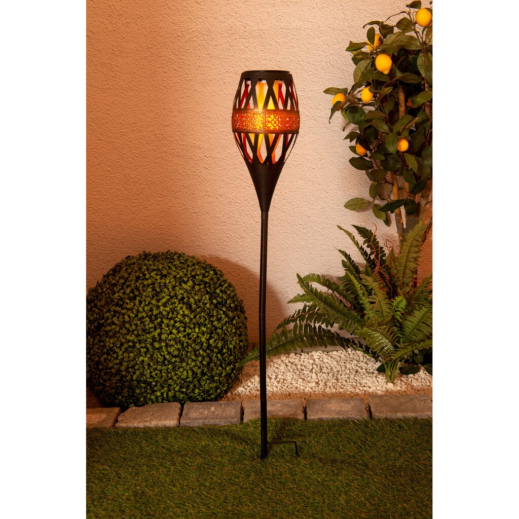 näve LED Gartenfackel »Flame Light«, 1 flammig-flammig