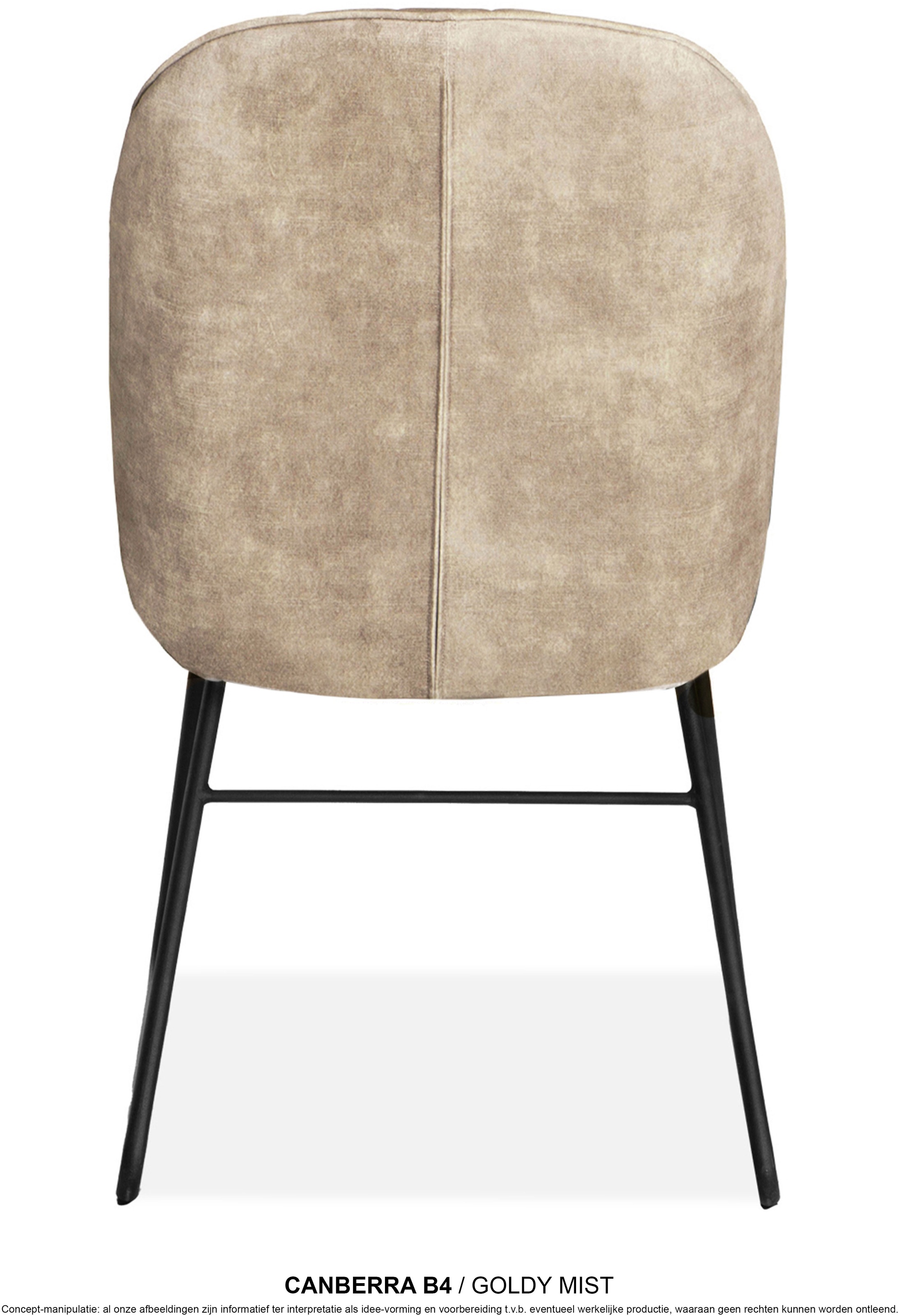 OMG Design Esszimmerstuhl »Canberra« (Set) 1 Stk.Esszimmerstuhl, pflegeleichter Samtvelour Bezug