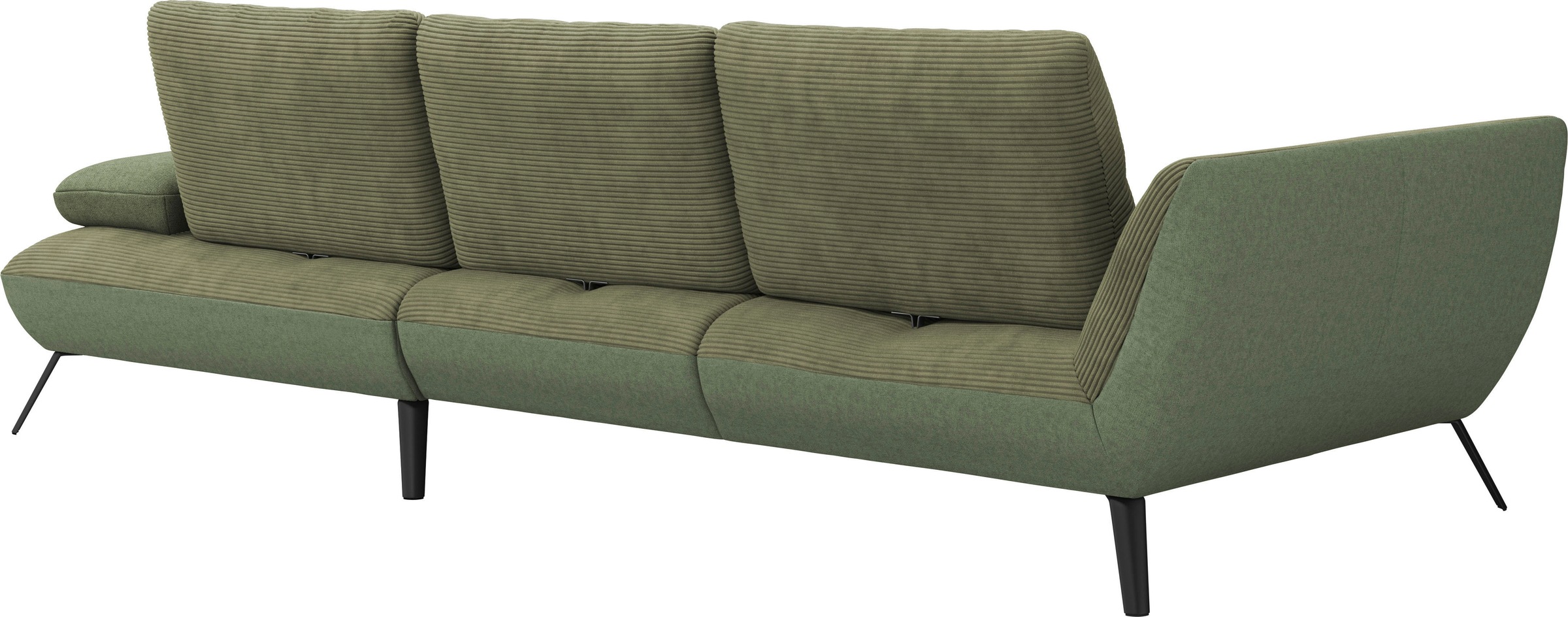 Places of Style Ecksofa »Mikado L-Form«, inkl. Sitztiefenverstellung und Armteilverstellung