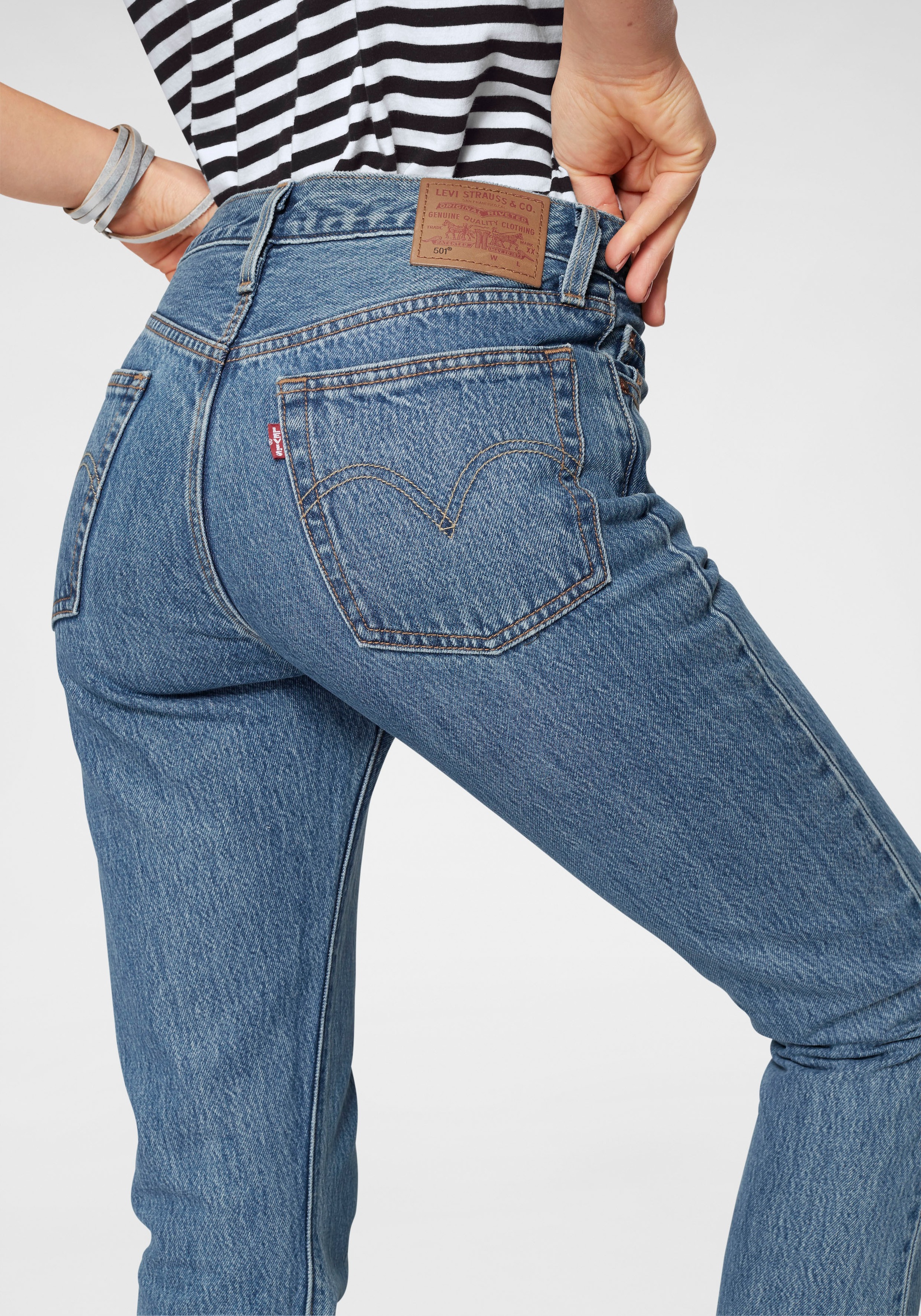 Levi's® 7/8-Jeans »501 Crop«, 501 Collection, 5-Pocket-Style