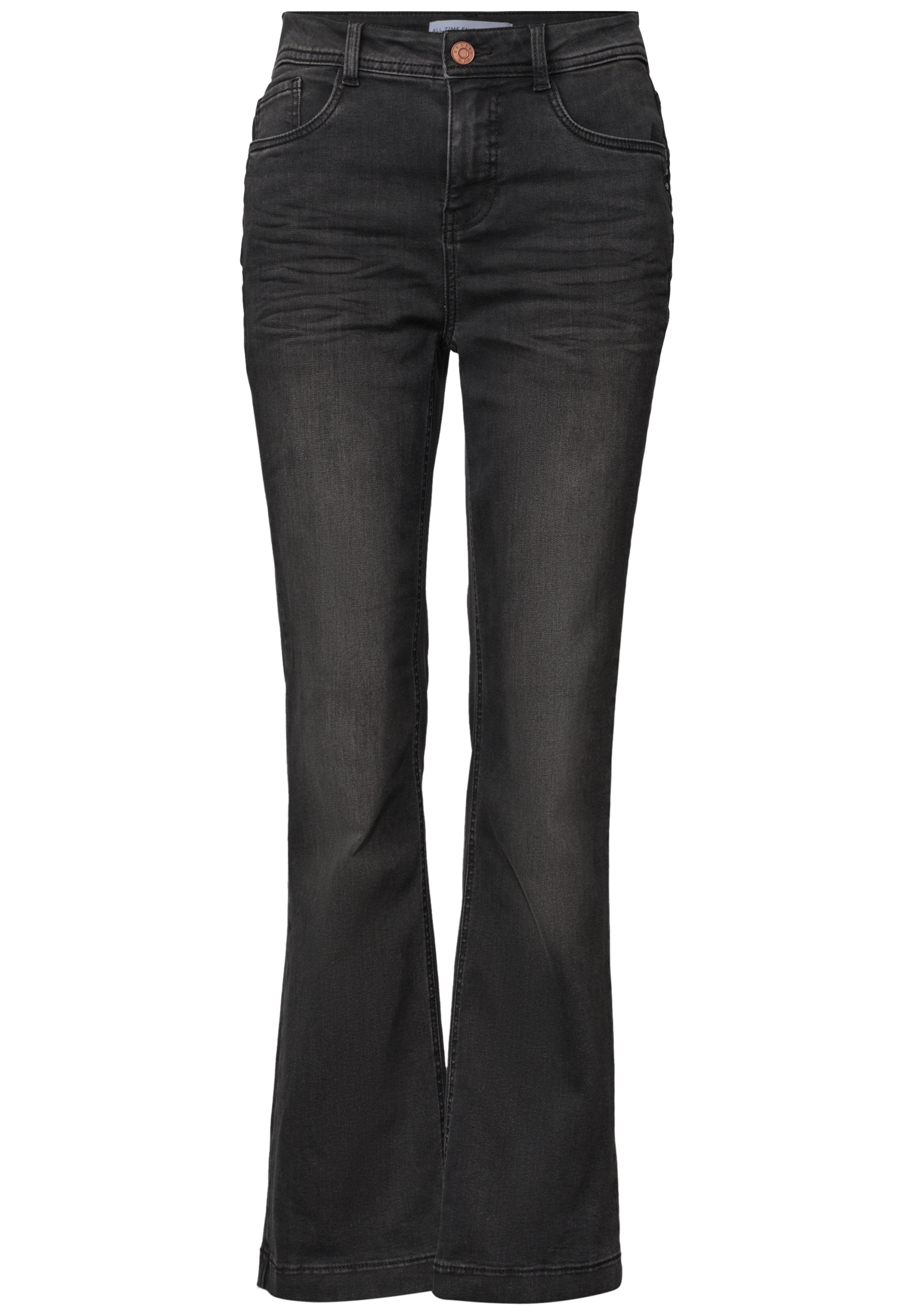 STREET ONE Bootcut-Jeans »Style Blaire« im Slim Fit / Stretch