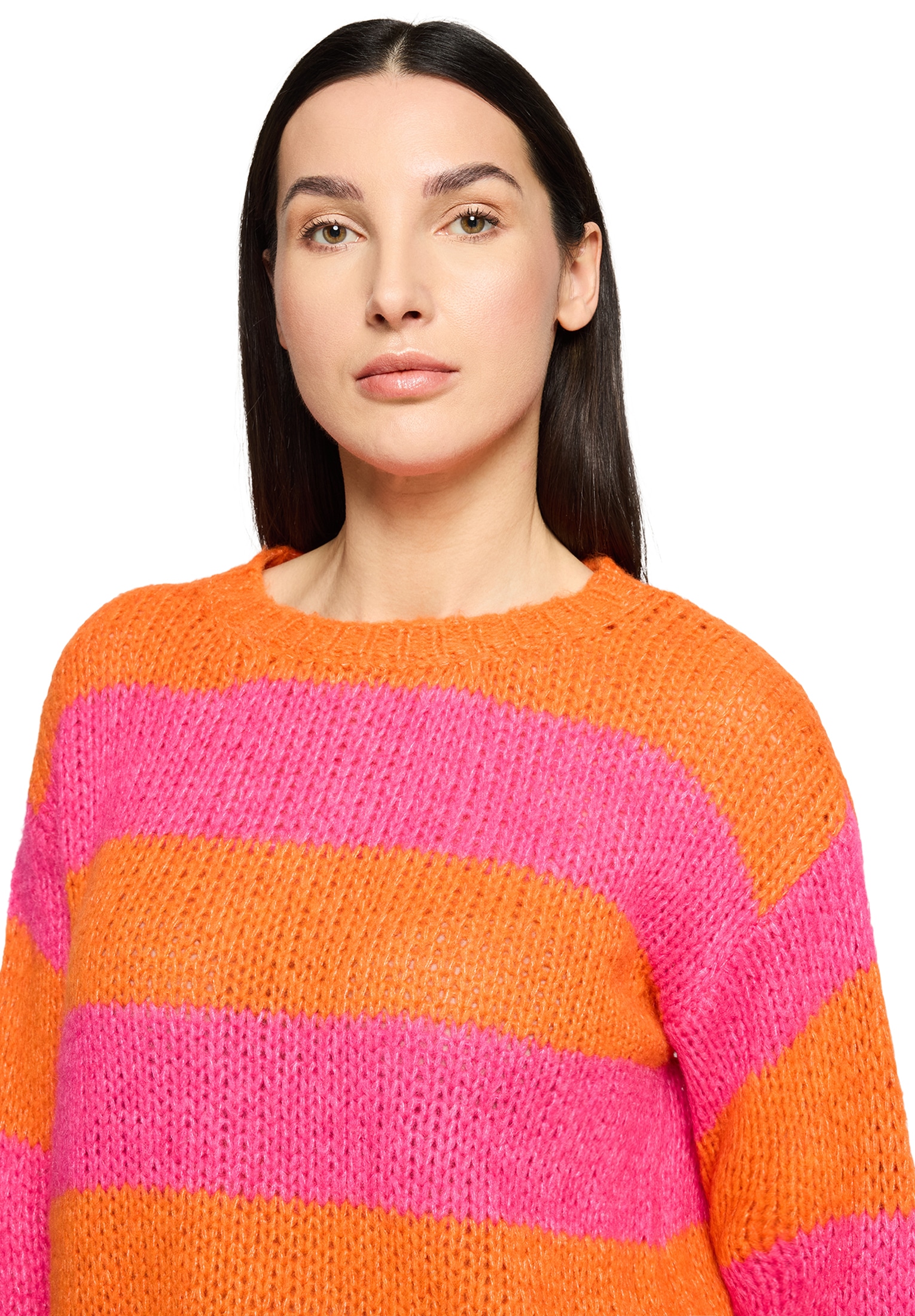 Cartoon Strickpullover »Strickpullover mit Rundhalsausschnitt«