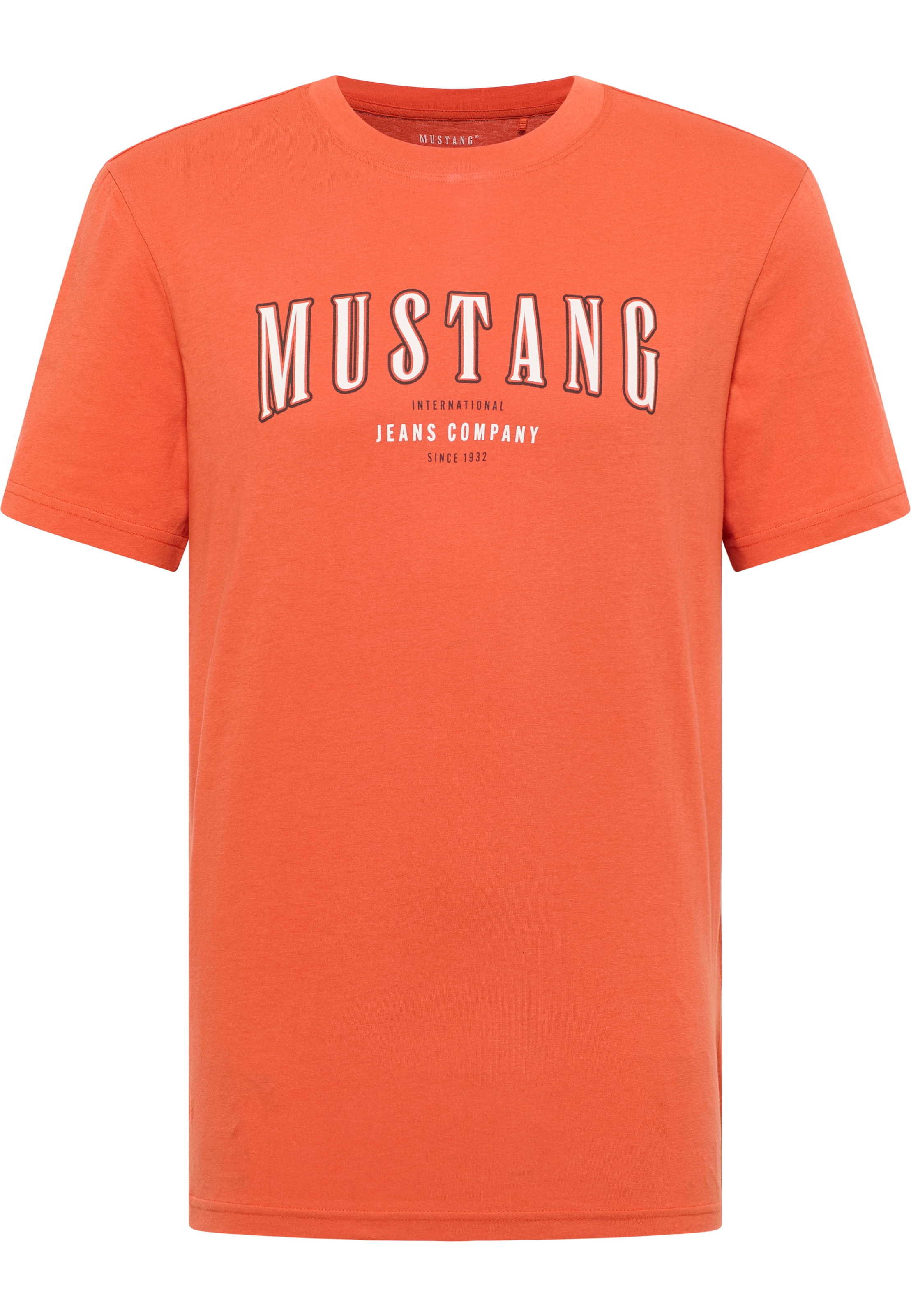 MUSTANG Kurzarmshirt »Style Austin«, mit Logo-Print
