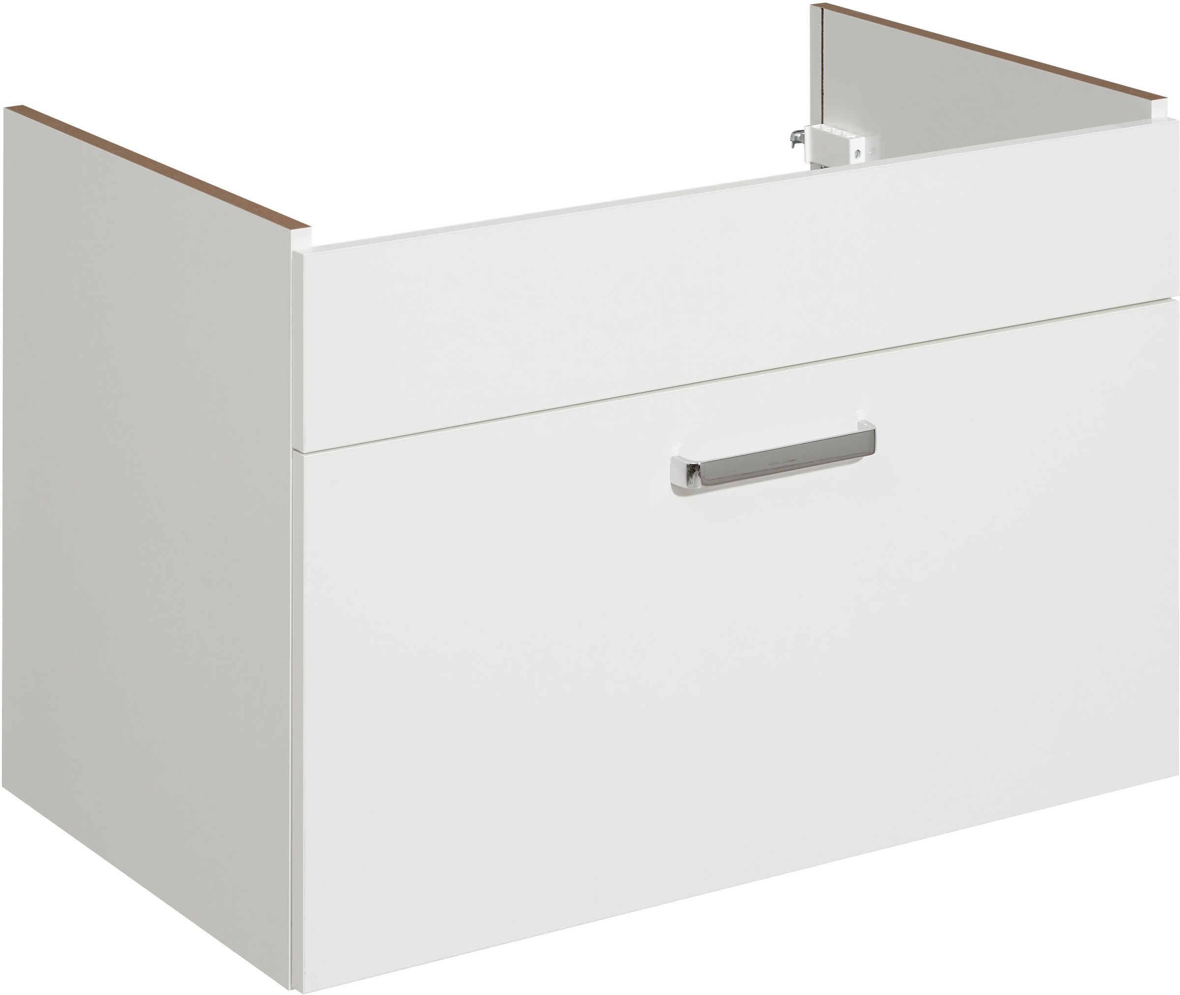 Saphir Badmöbel-Set »Quickset 312 5-teilig, Keramik-Waschtisch und LED-Spiegelschrank« Set, 5 Stk. tlg.