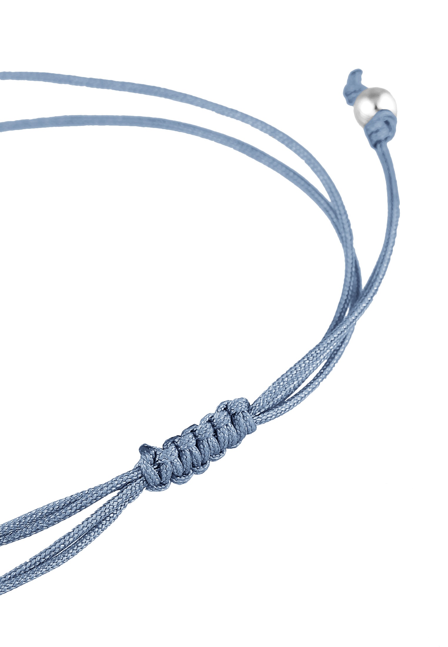 Elli Armkette »Armband Fisch Symbol Nylon Kommunion 925 Silber«