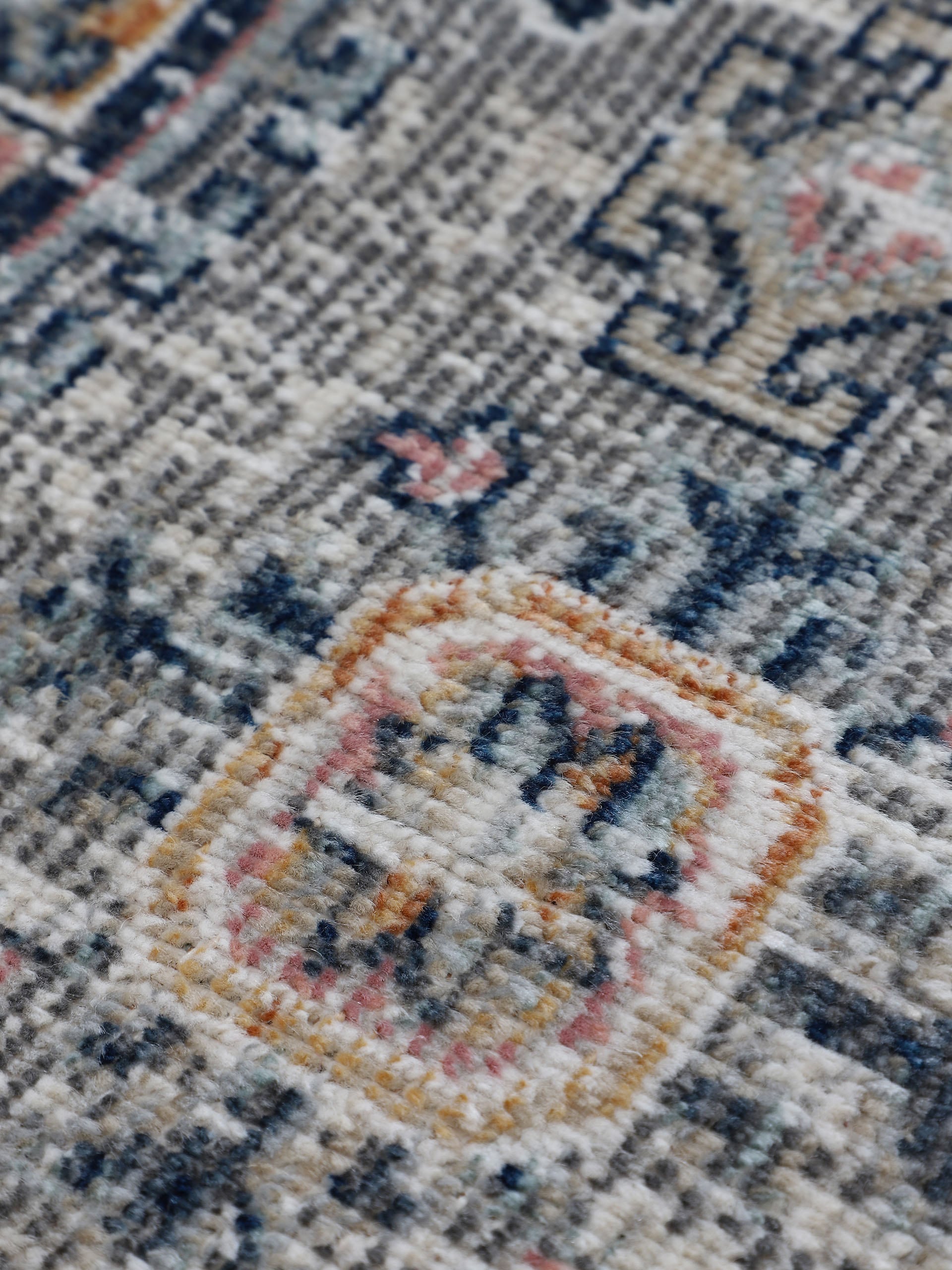 carpetfine Teppich »Omen_3« rechteckig 3 mm Höhe Orient Vintage Look, Wohnzimmer