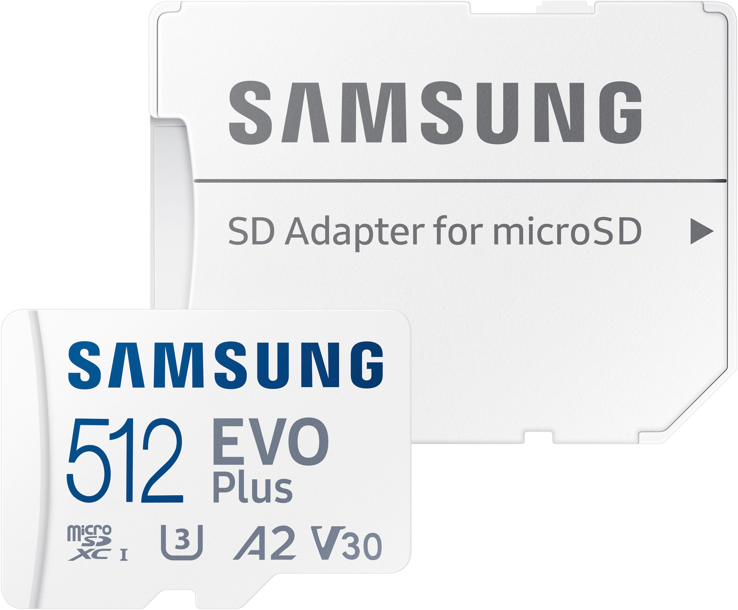 Speicherkarte »EVO Plus (2024) 512GB inkl. SD-Adapter«, (Video Speed Class 30...