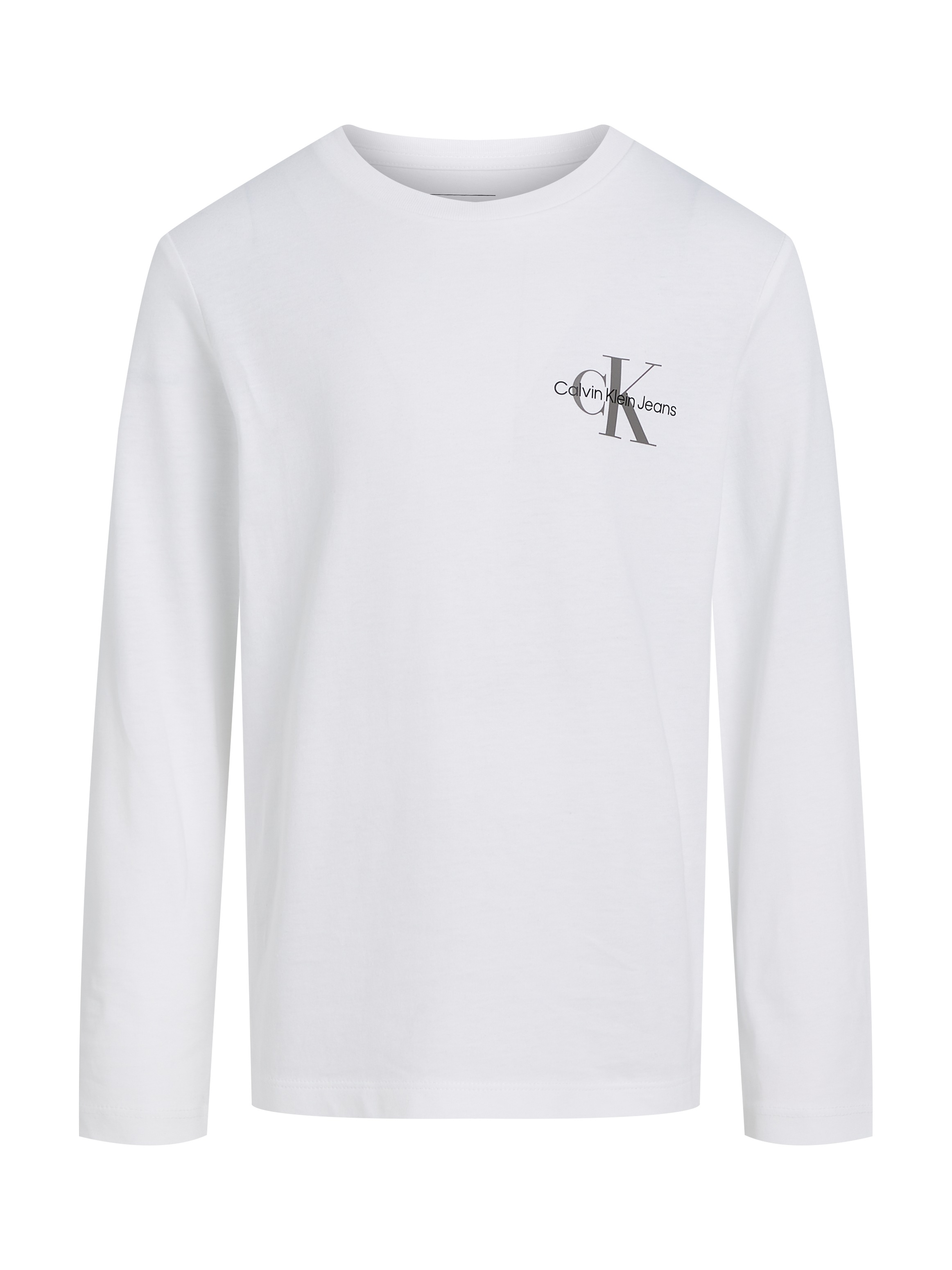 Calvin Klein Jeans Langarmshirt »Chest Monologo Ls T-Shirt«, für Kinder bis 16 Jahre und mit Logoschriftzug