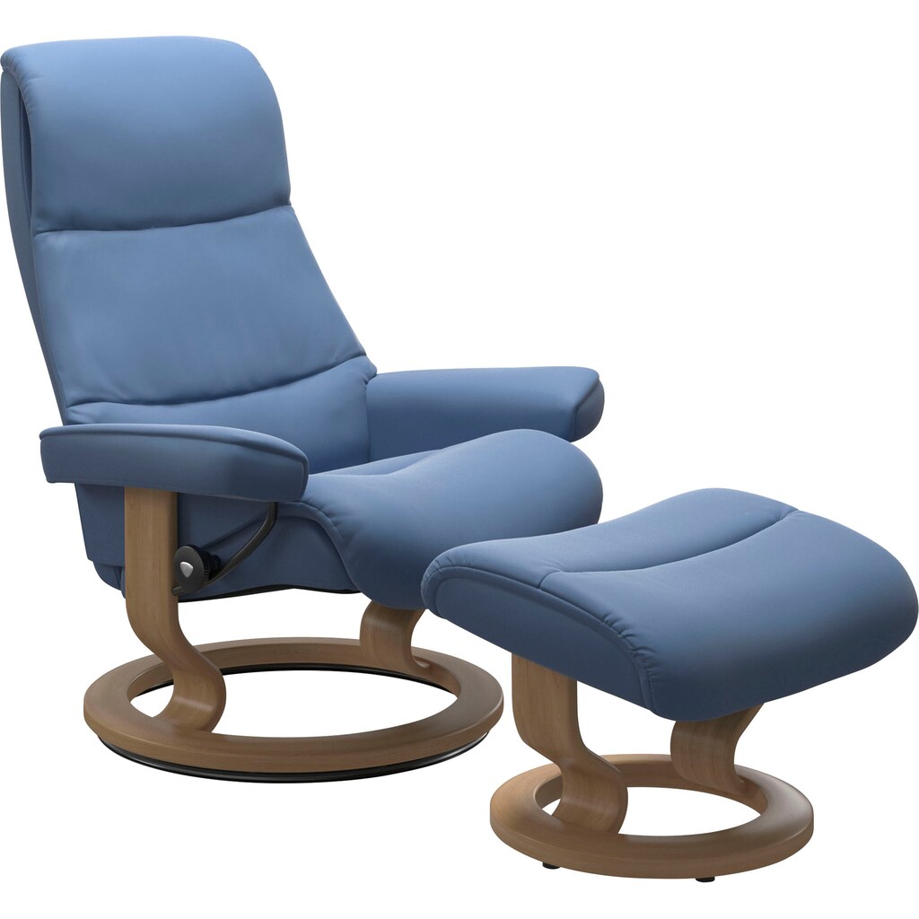 Stressless® Relaxsessel »View«, (Set, Relaxsessel mit Hocker)