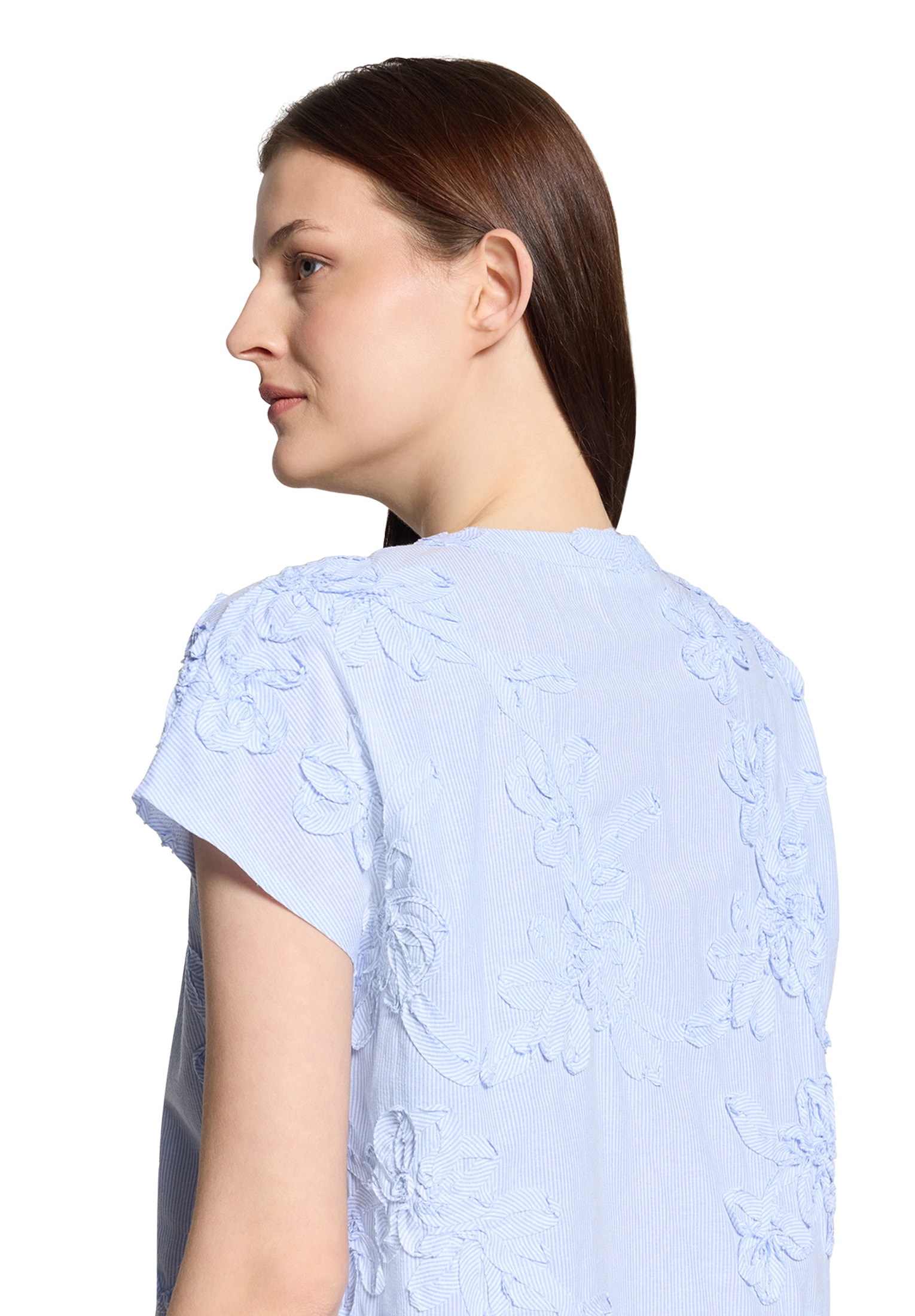 Betty&Co Hemdbluse »Hemdbluse mit Stickerei«