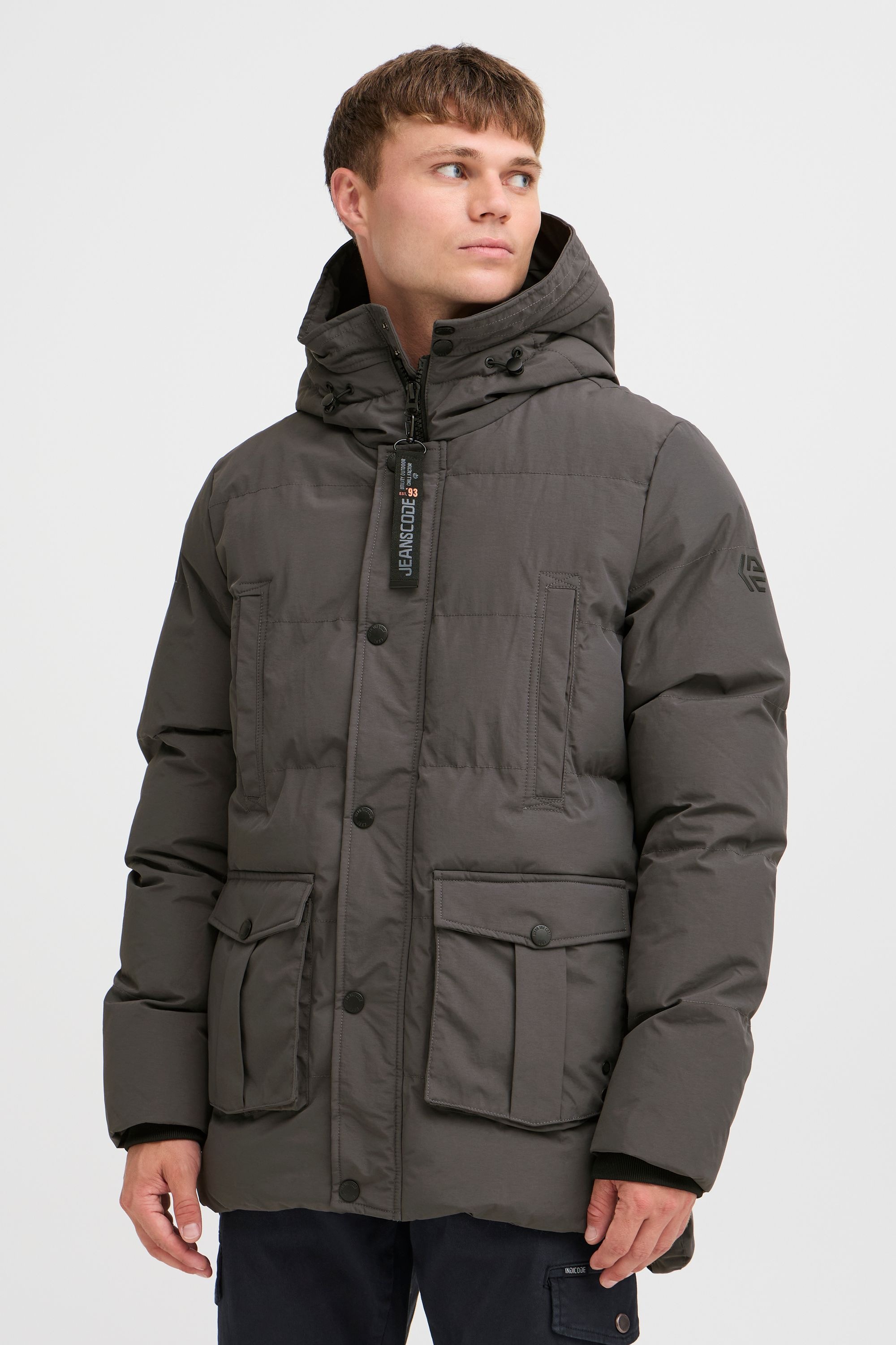 Indicode Steppjacke »Steppjacke IDSticks«, mit Kapuze
